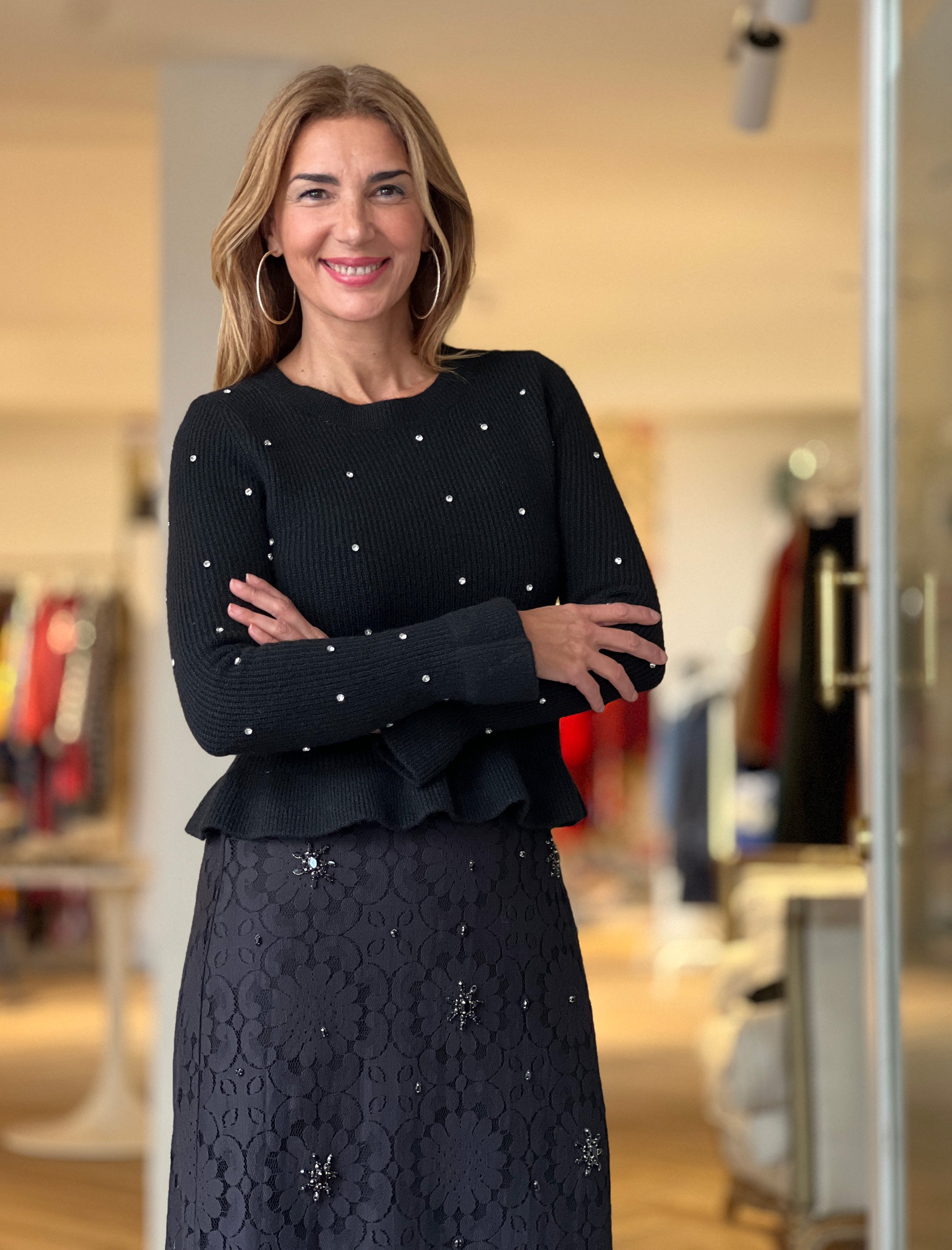 Jersey chic brillantes