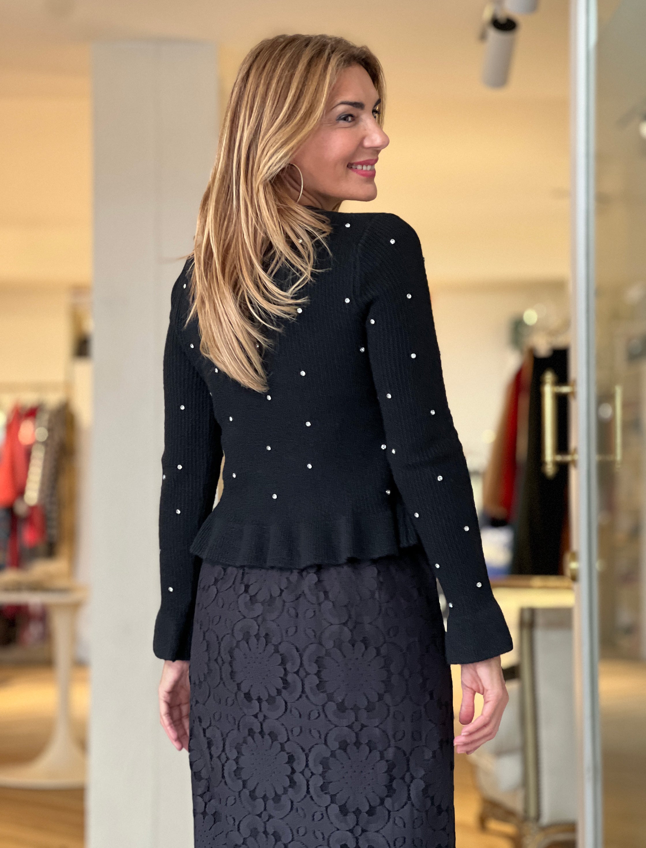 Jersey chic brillantes