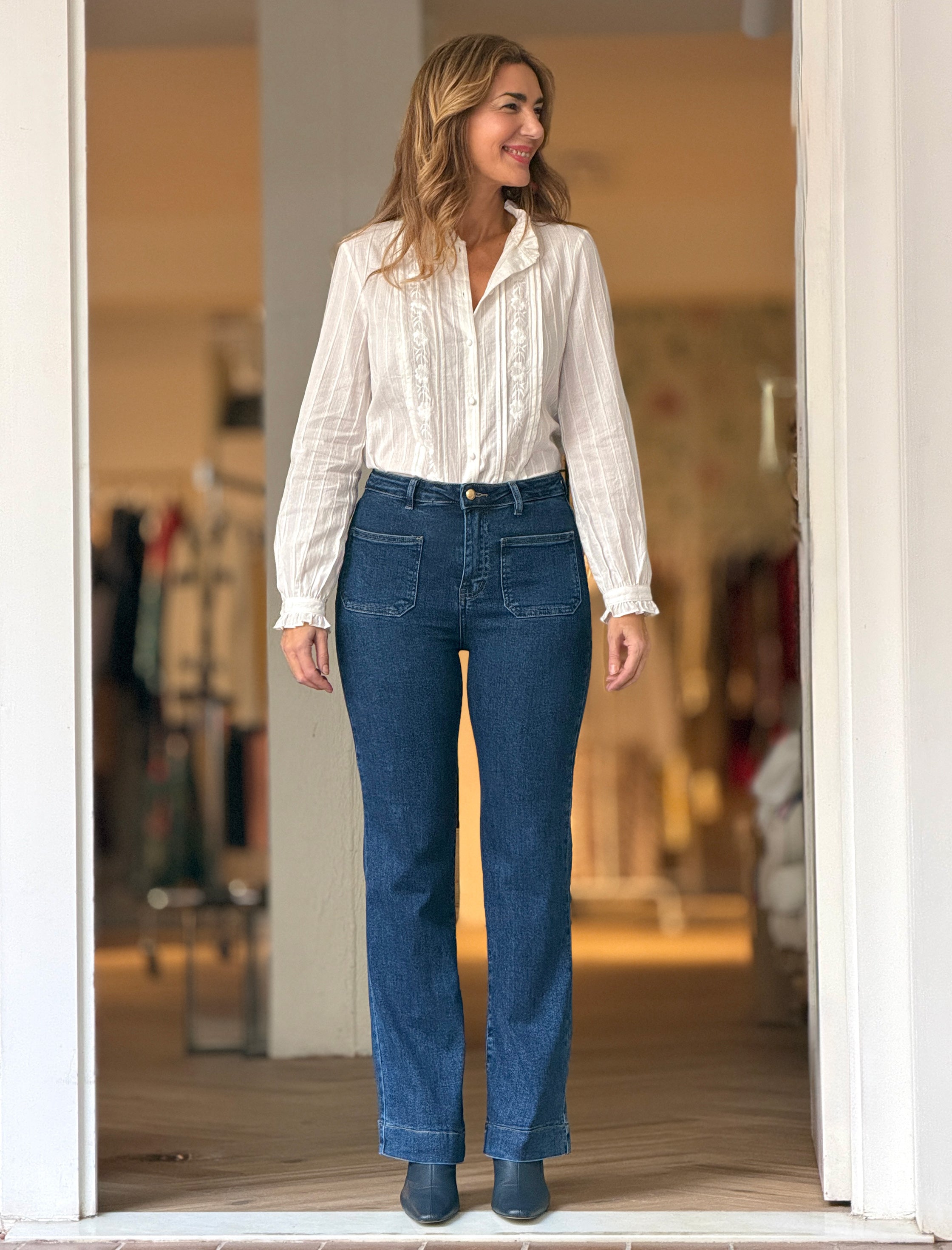 Rosetta Embroidered Shirt