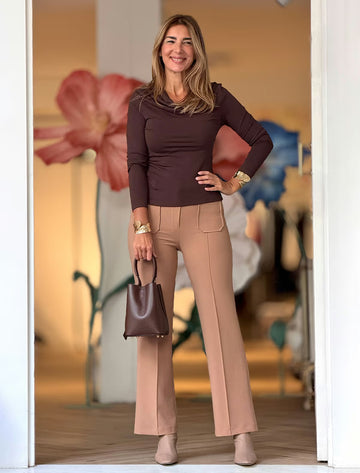 Ideal Camel Pocket Pants