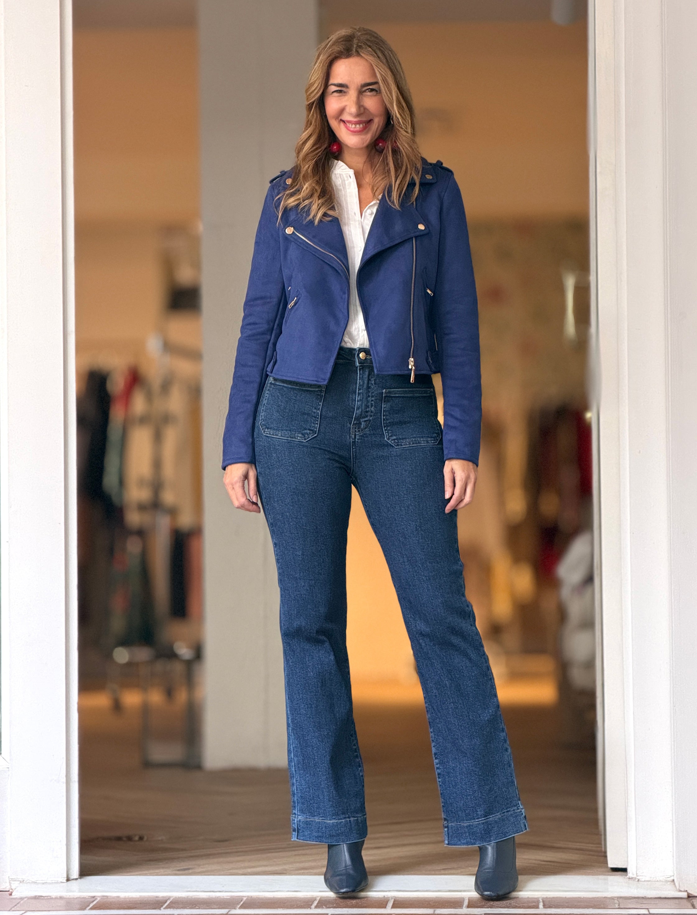 Pantalón vaquero de bolsillos