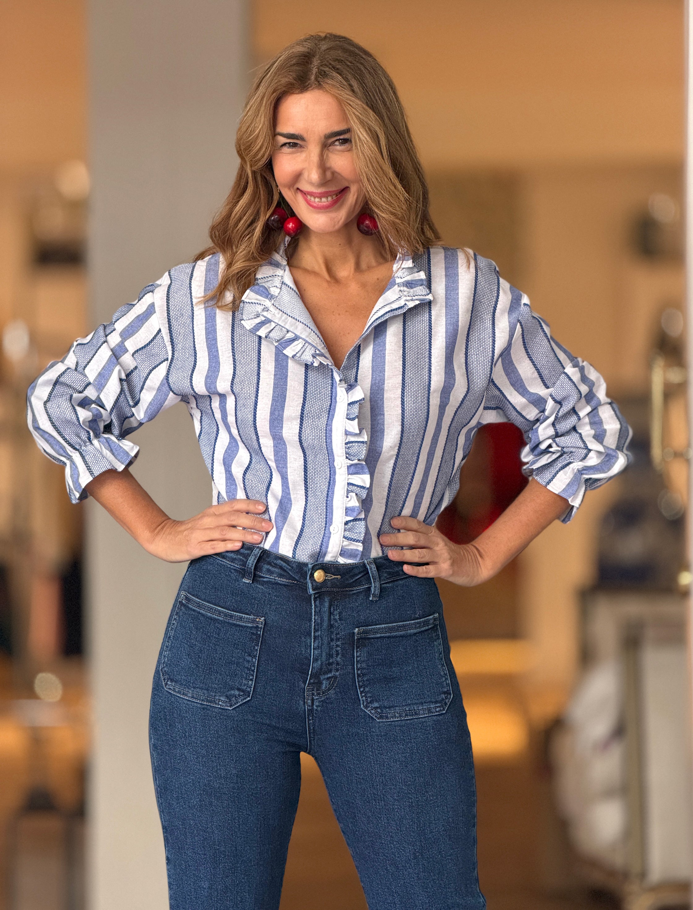 Pantalón vaquero de bolsillos