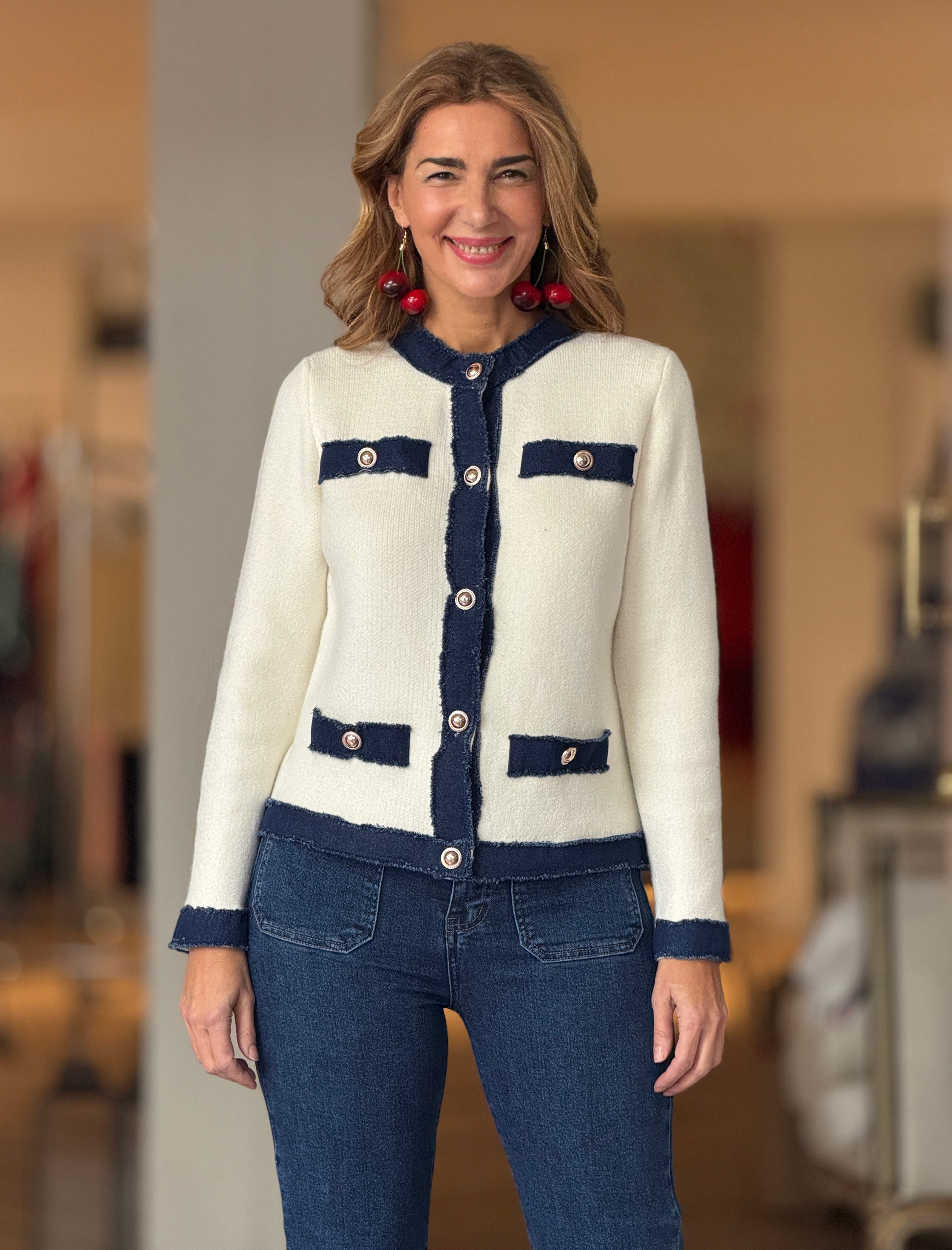 Pantalón vaquero de bolsillos