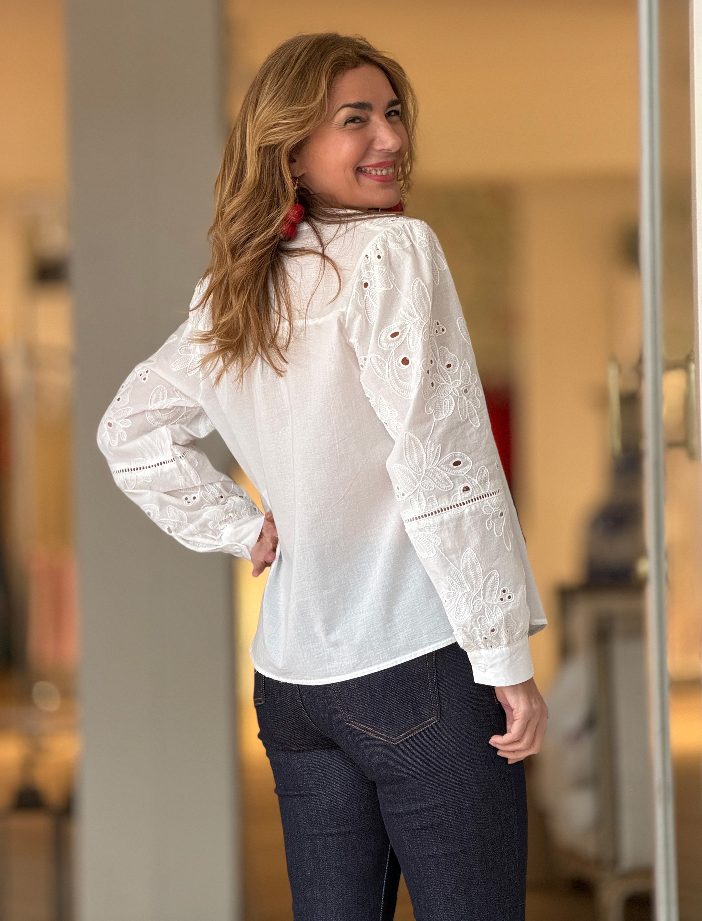 Camisa bonita blanca