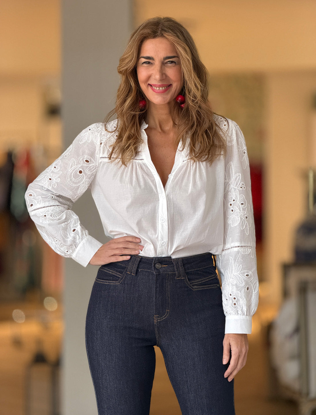 Camisa bonita blanca