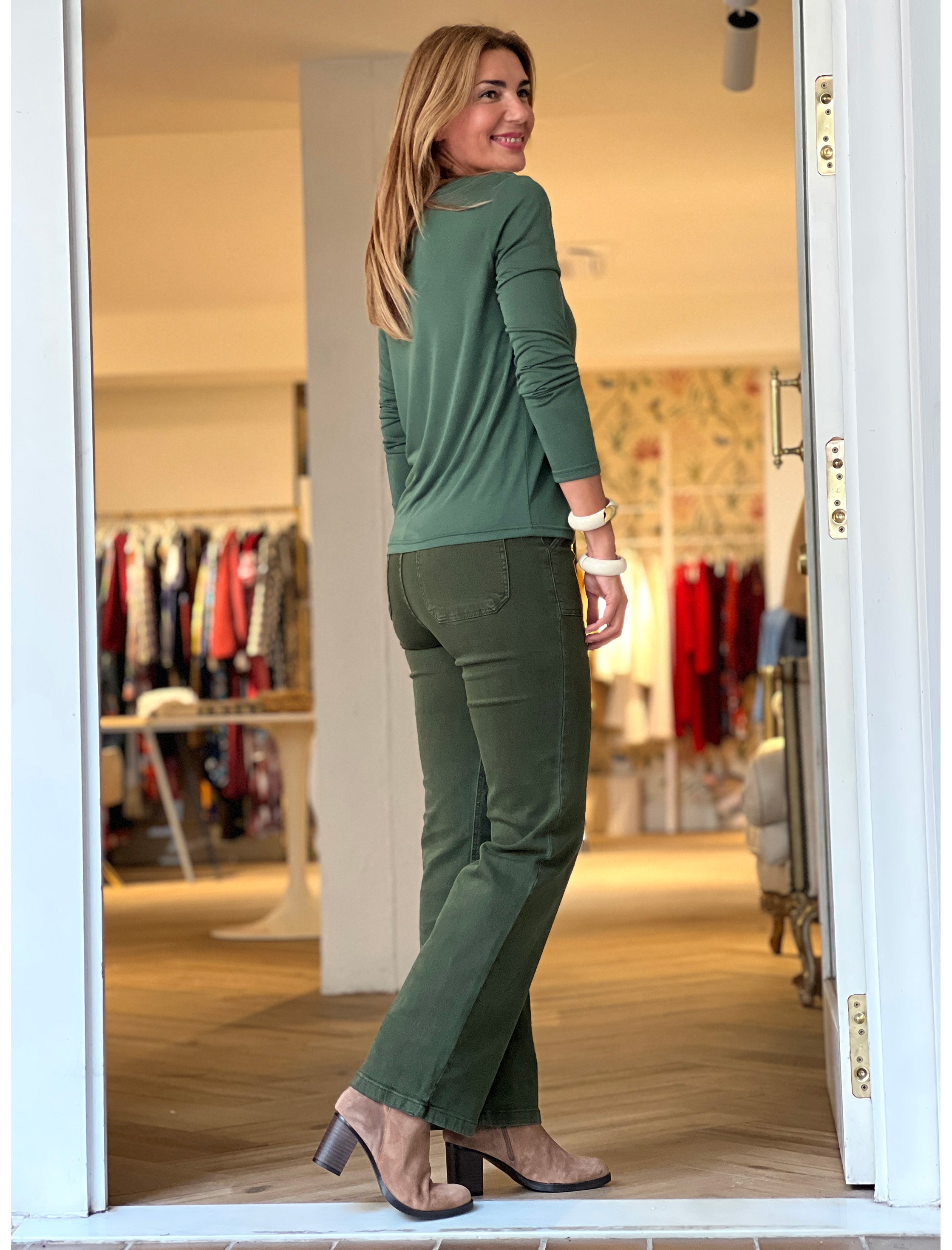 Camiseta para todo verde