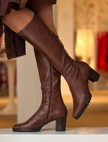 Bota Fondo de Armario Cuero