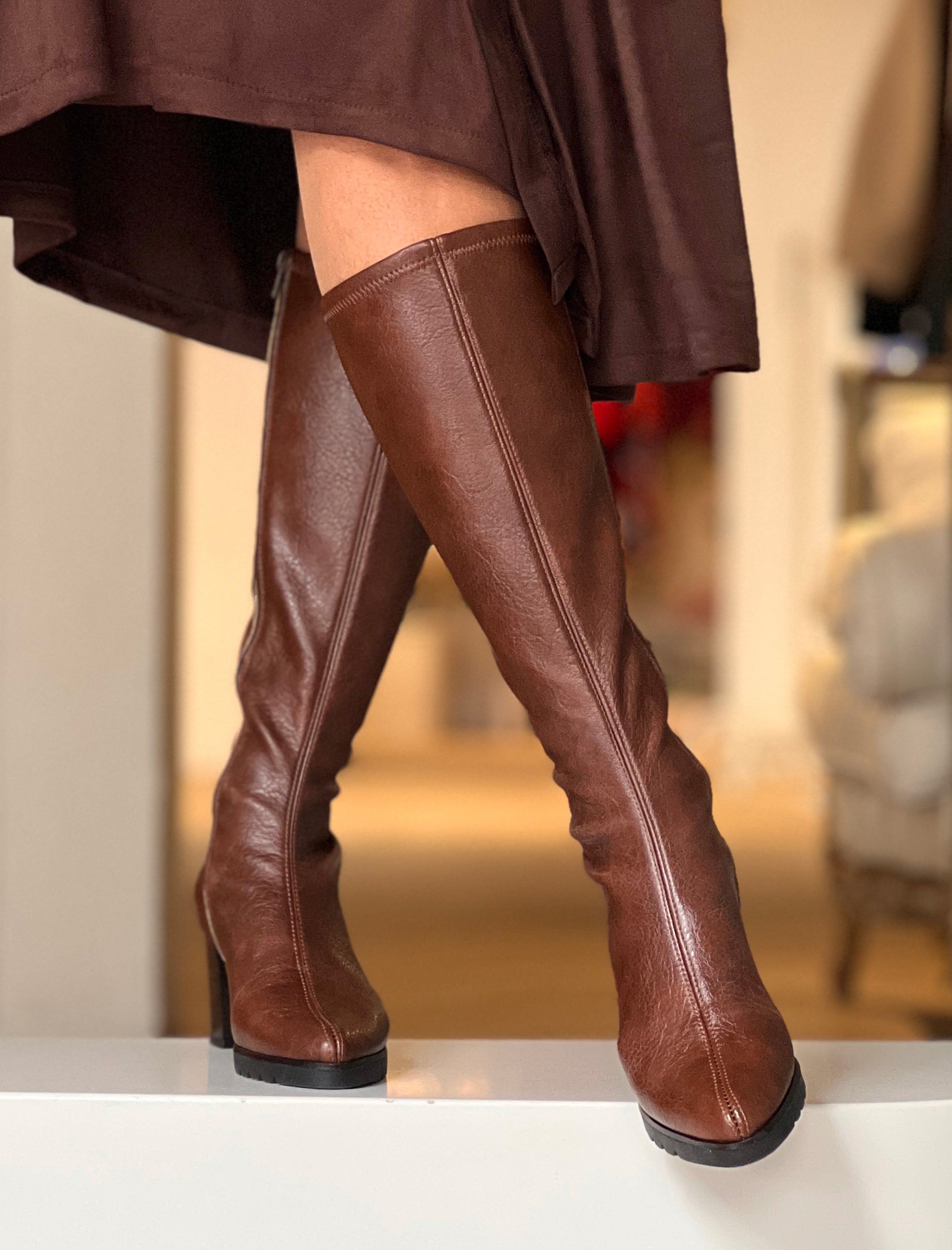 Bota Fondo de Armario Cuero