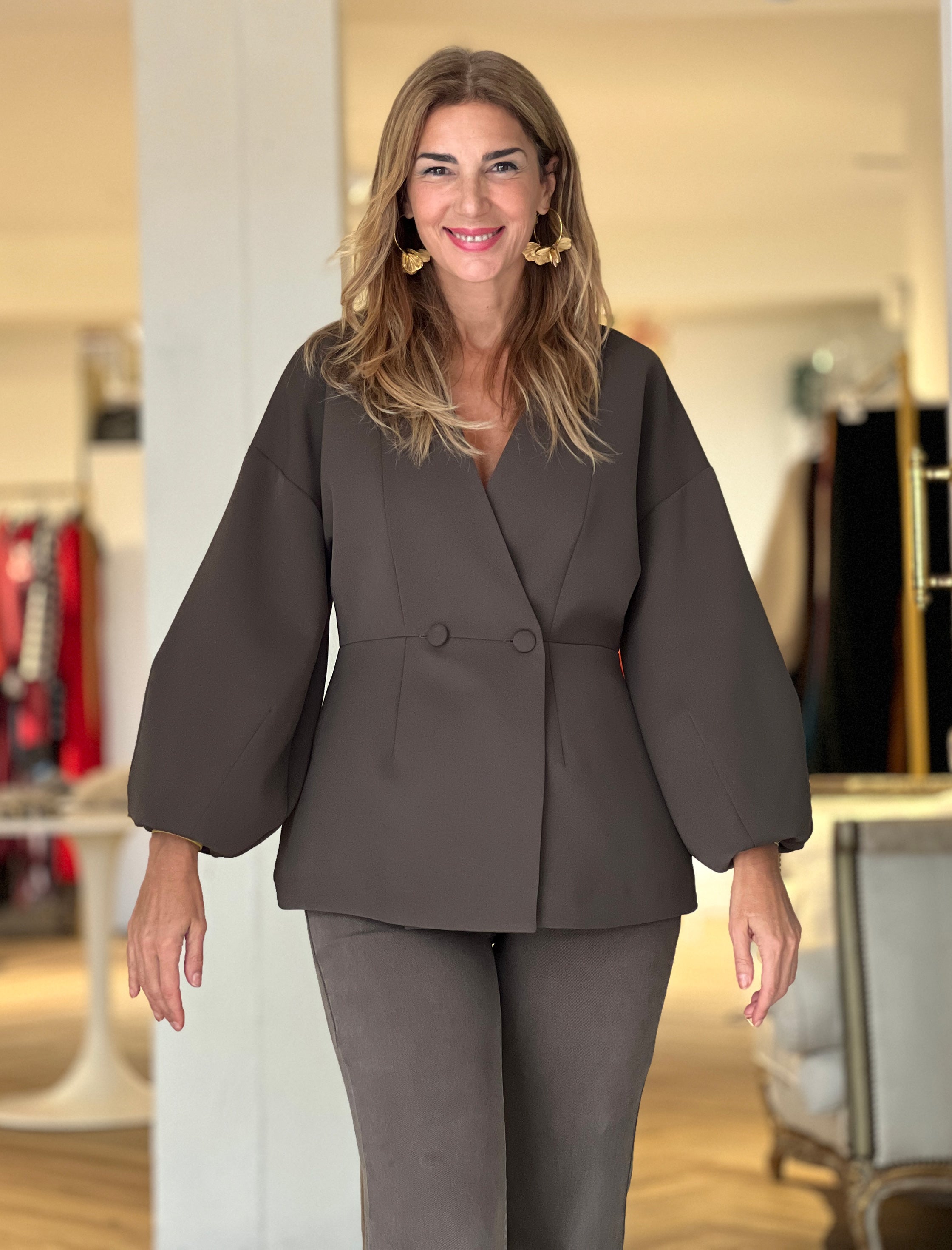 Chaqueta superchic Giorgio marrón