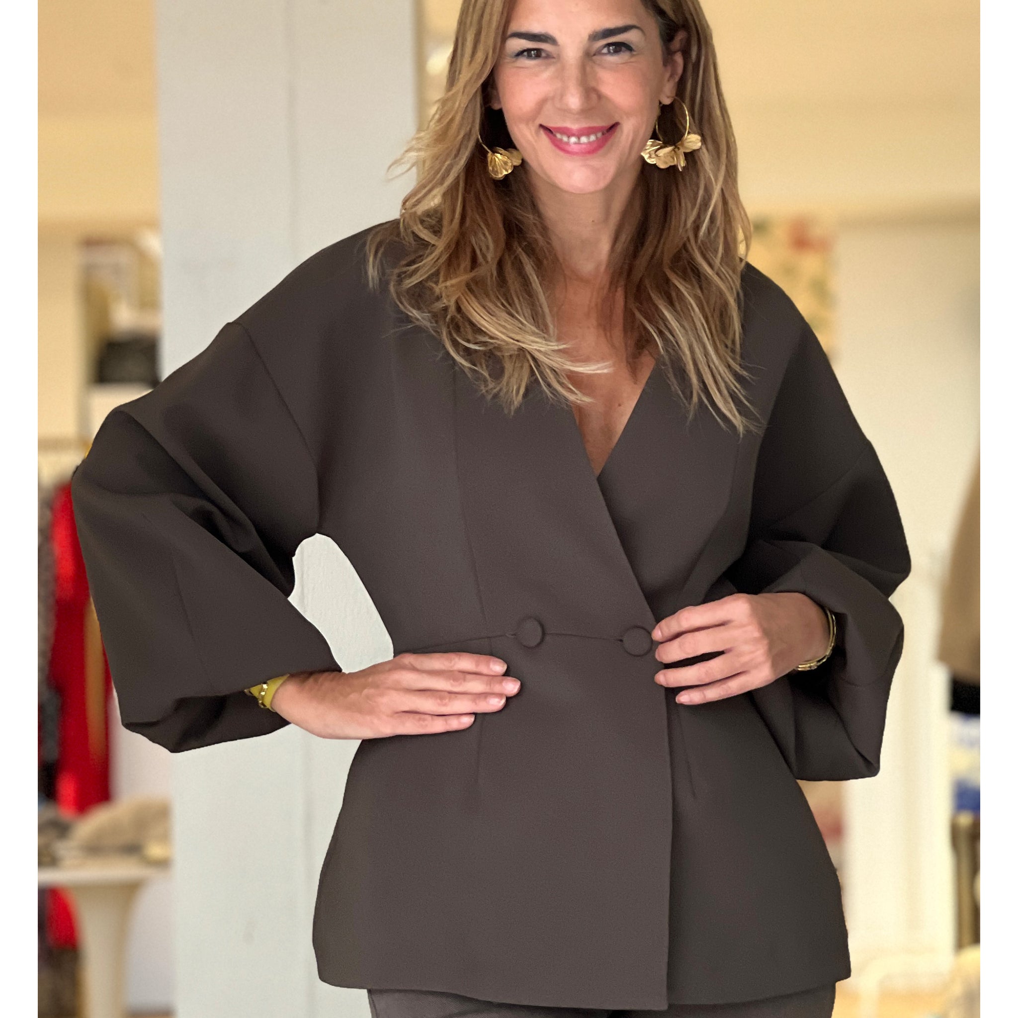 Chaqueta superchic Giorgio marrón