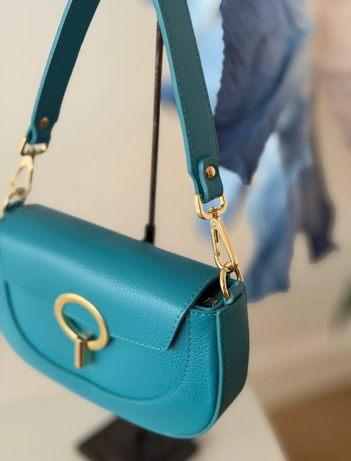 Bolso Turquesa Alessandra