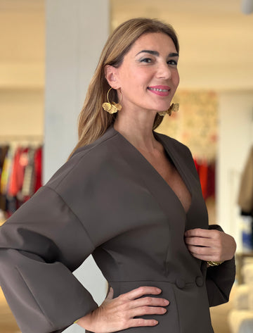 pendientes de flores