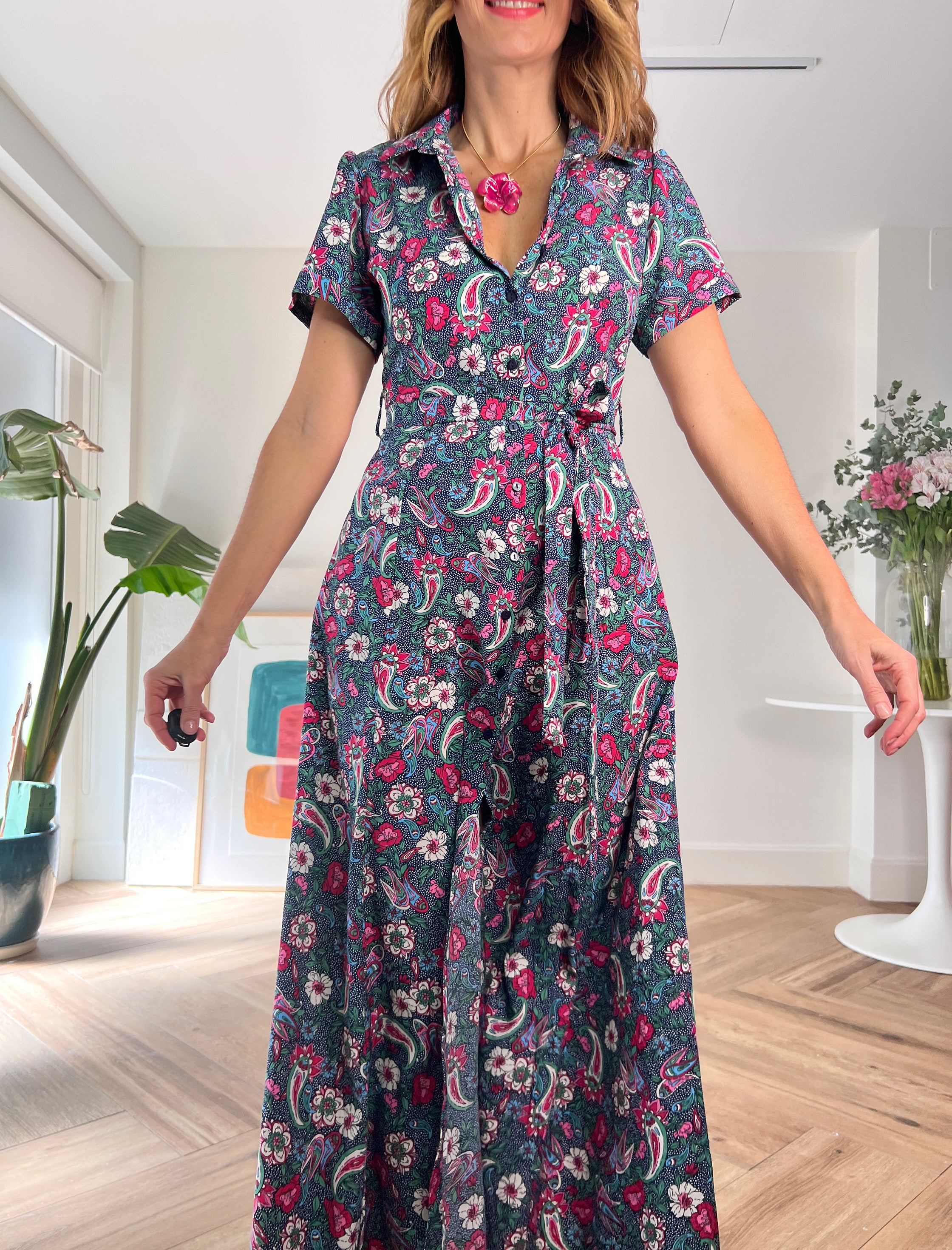 Vestido camisero Primavere