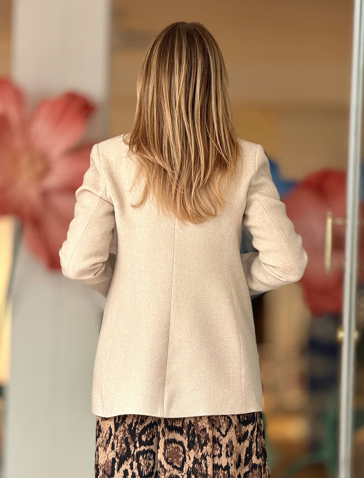 Chaqueta lobo de Mar beige