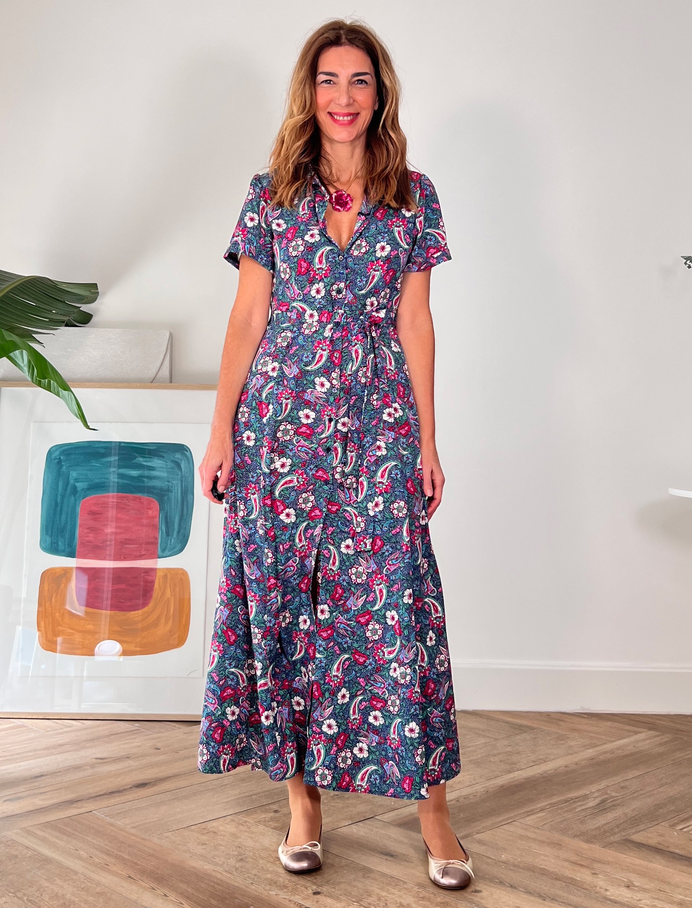 Vestido camisero Primavere