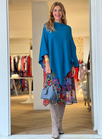 Capa Chic Deliciosa azul turquesa