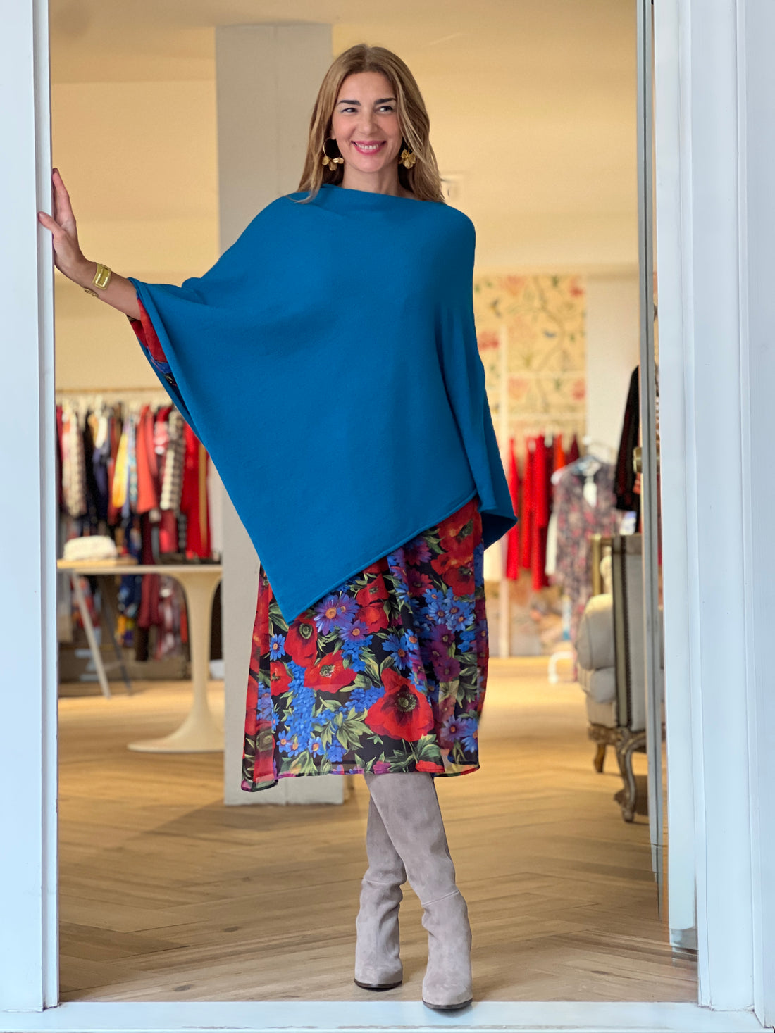 Capa Chic Deliciosa azul turquesa