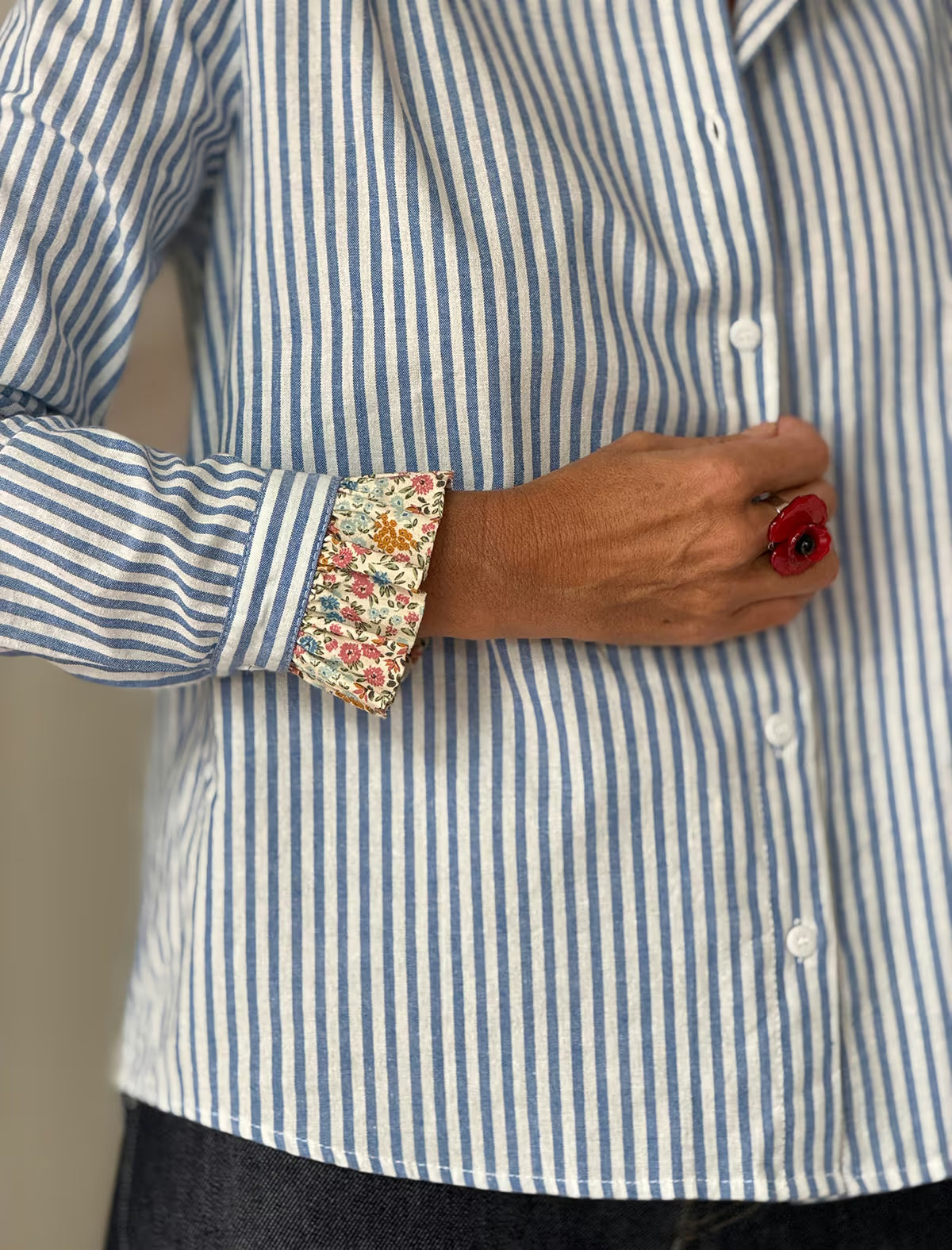Anillo Flor Amapola