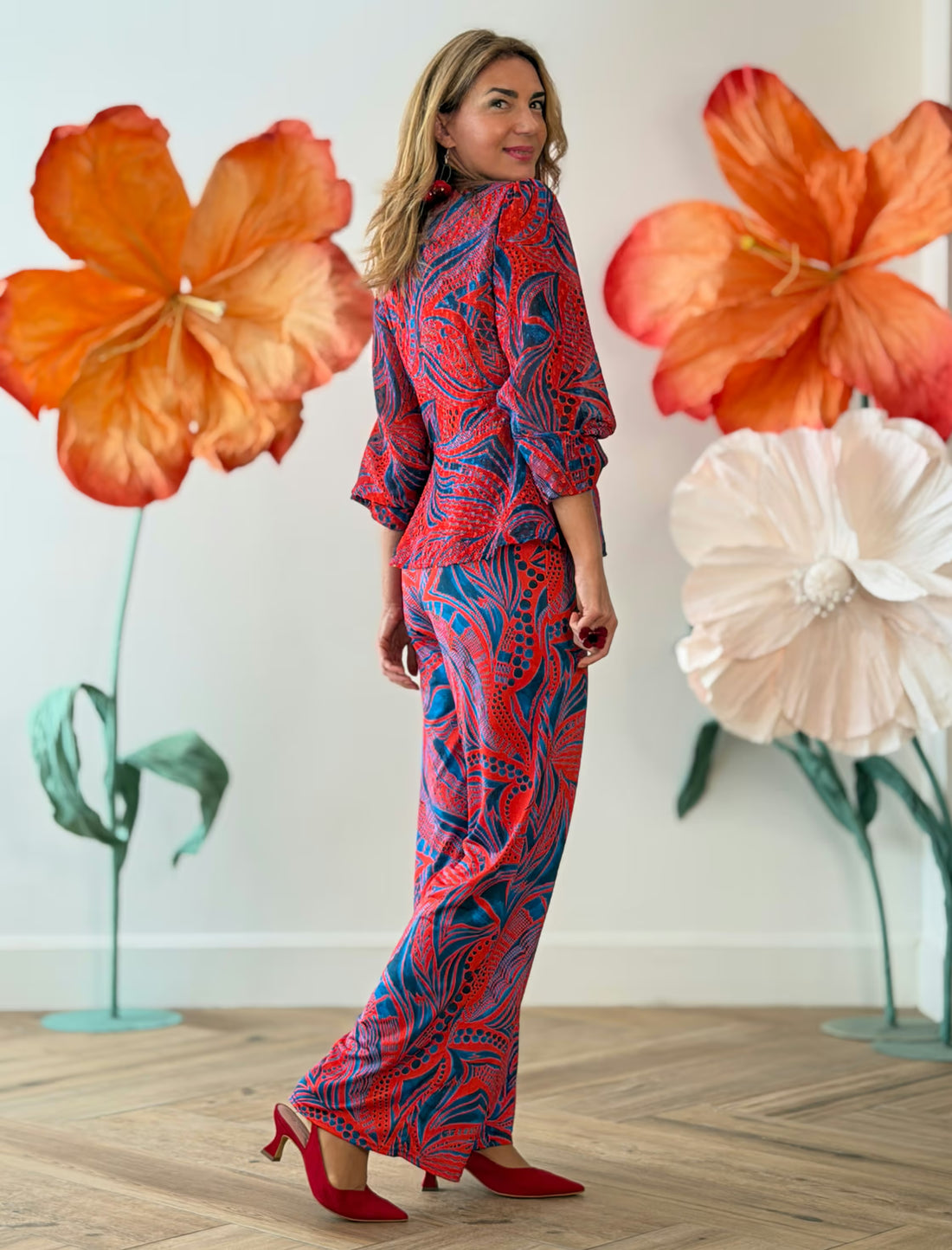 Pantalón palazzo soft Adriana