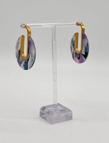 ABSTRACT ART EARRINGS