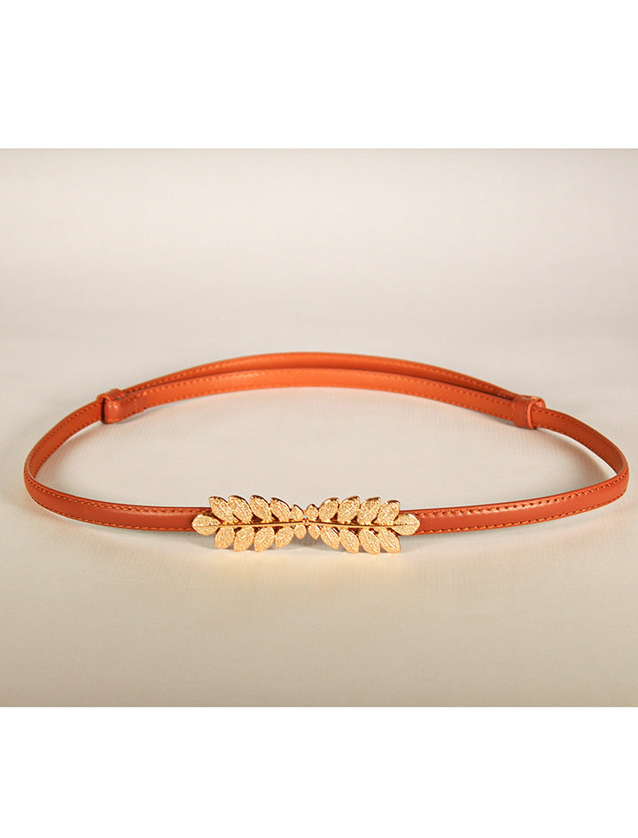 CHIC LEATHER EXTENDABLE BELT