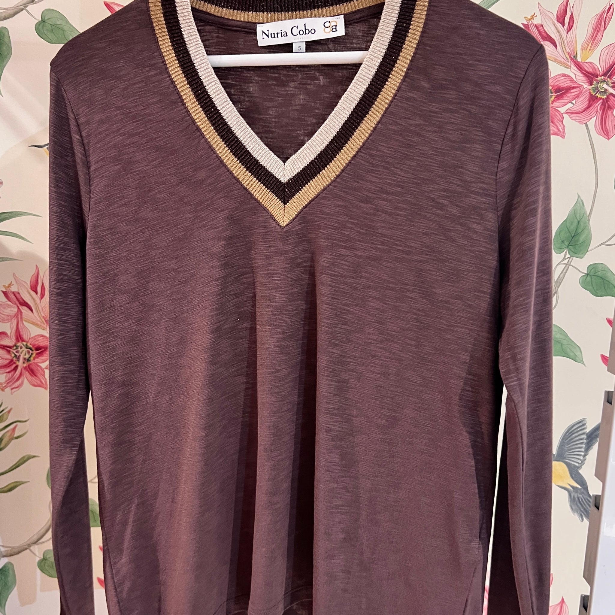 Camiseta marrón chocolate Soy cool