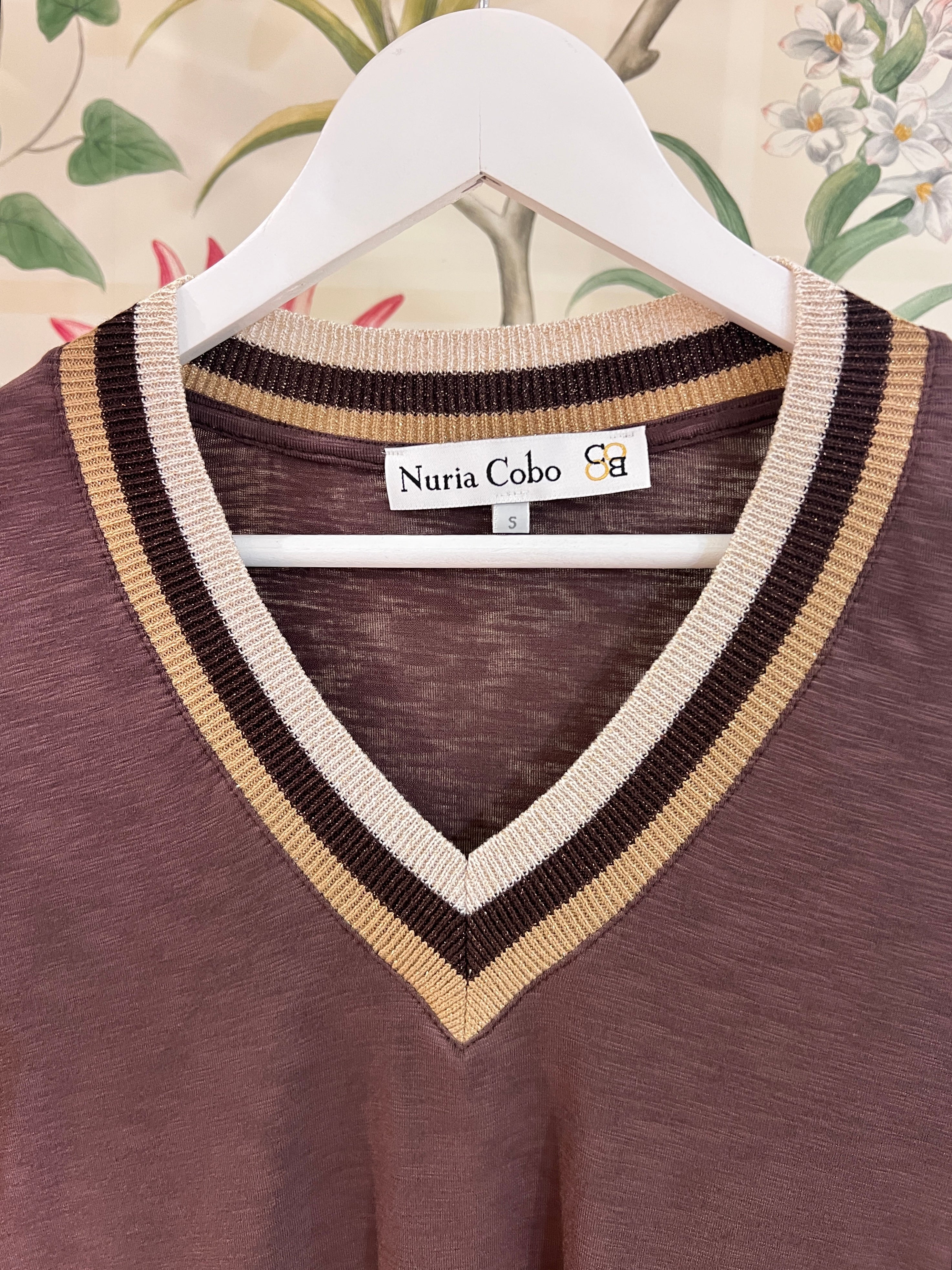 Camiseta marrón chocolate Soy cool