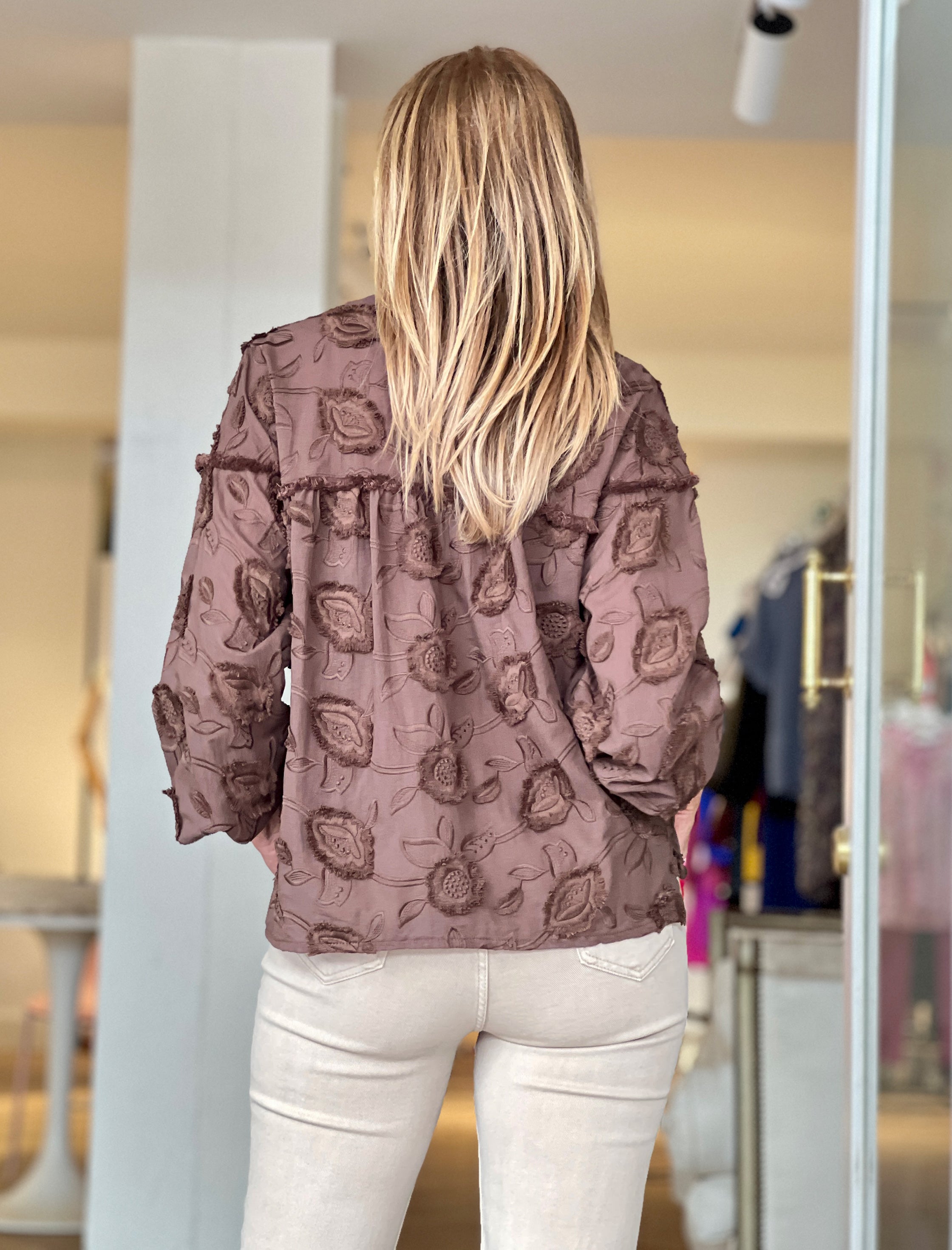 Camisa artesana increíble chocolate