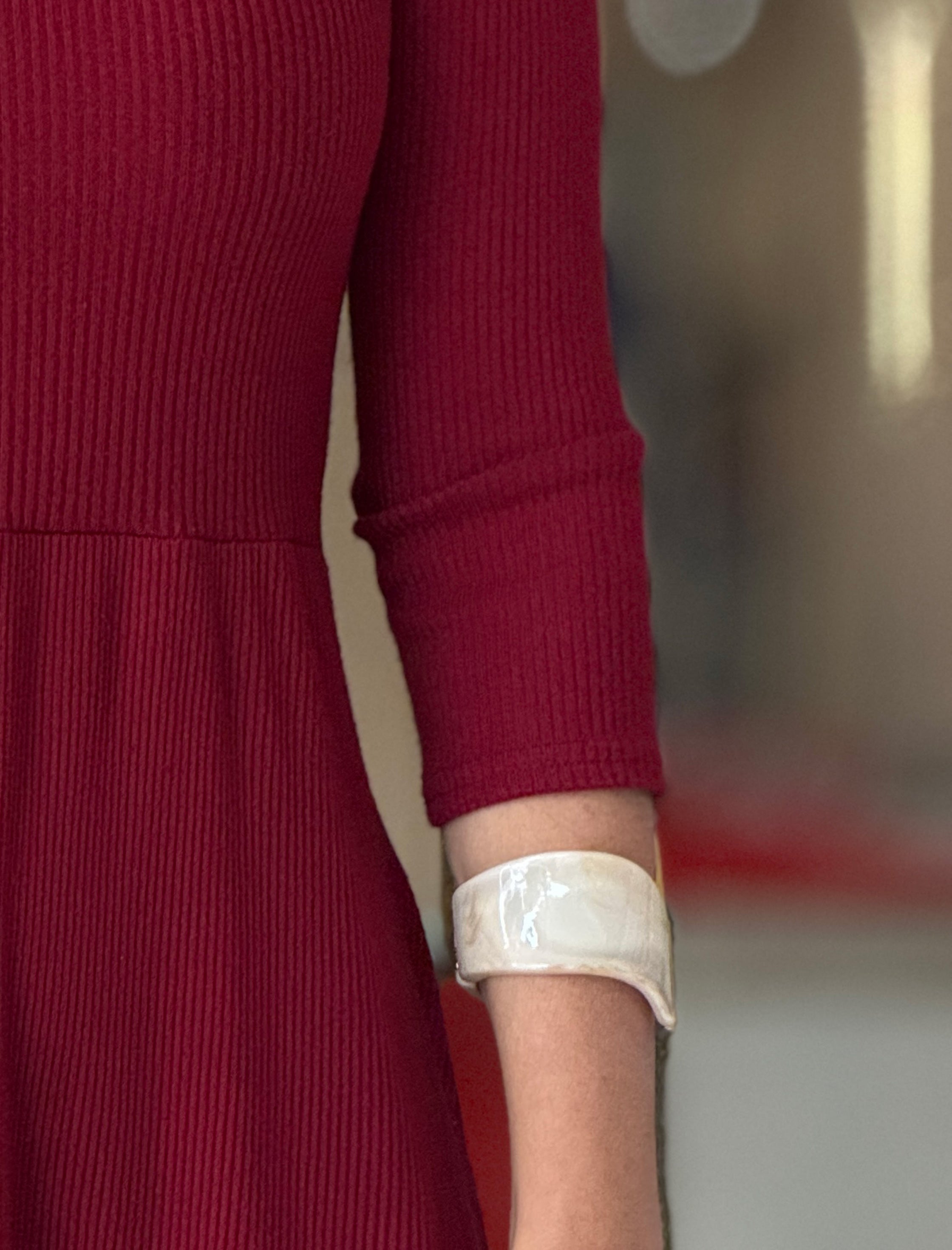 Brazalete bonito mujer nácar