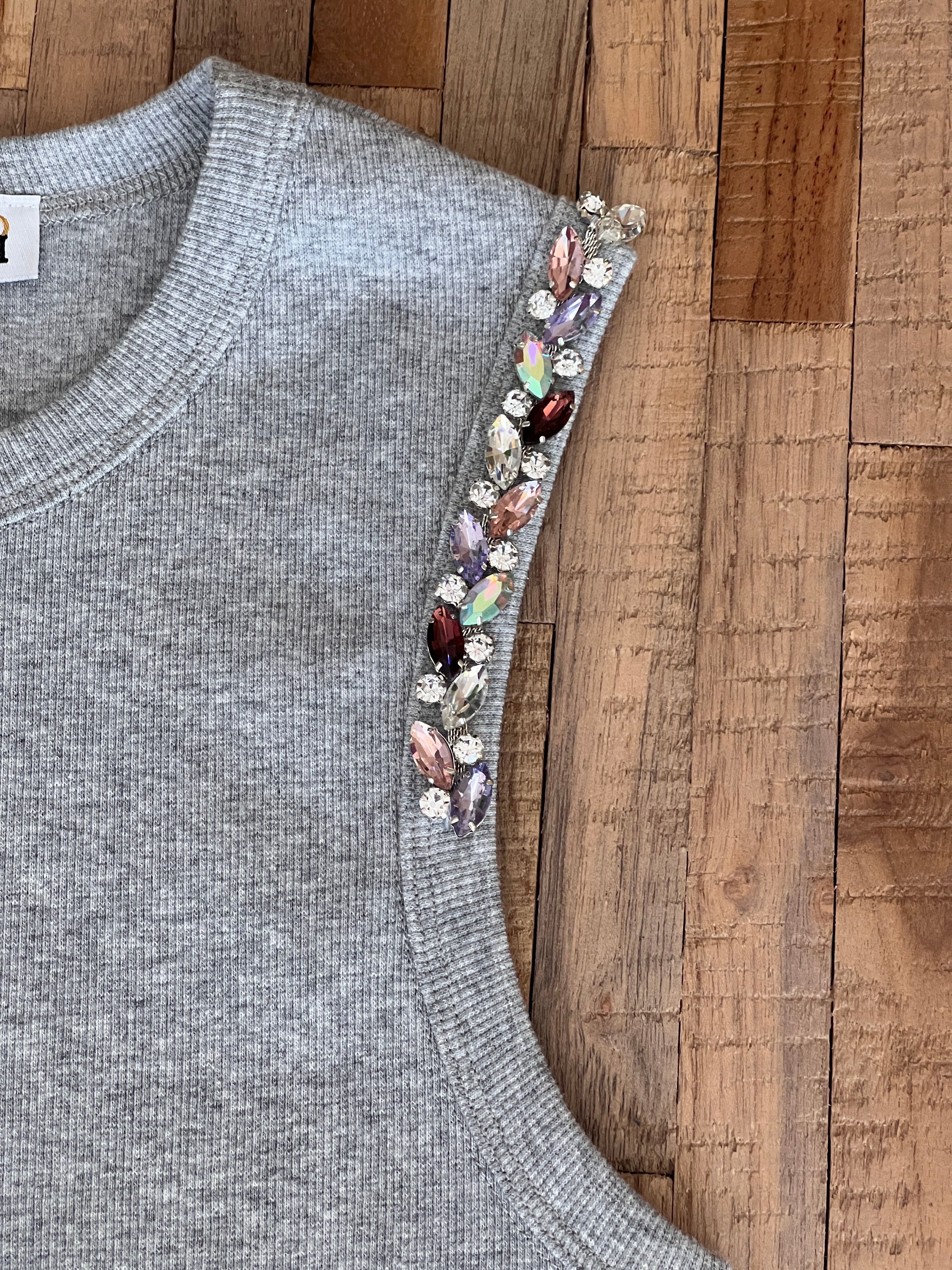Camiseta Joya Gris