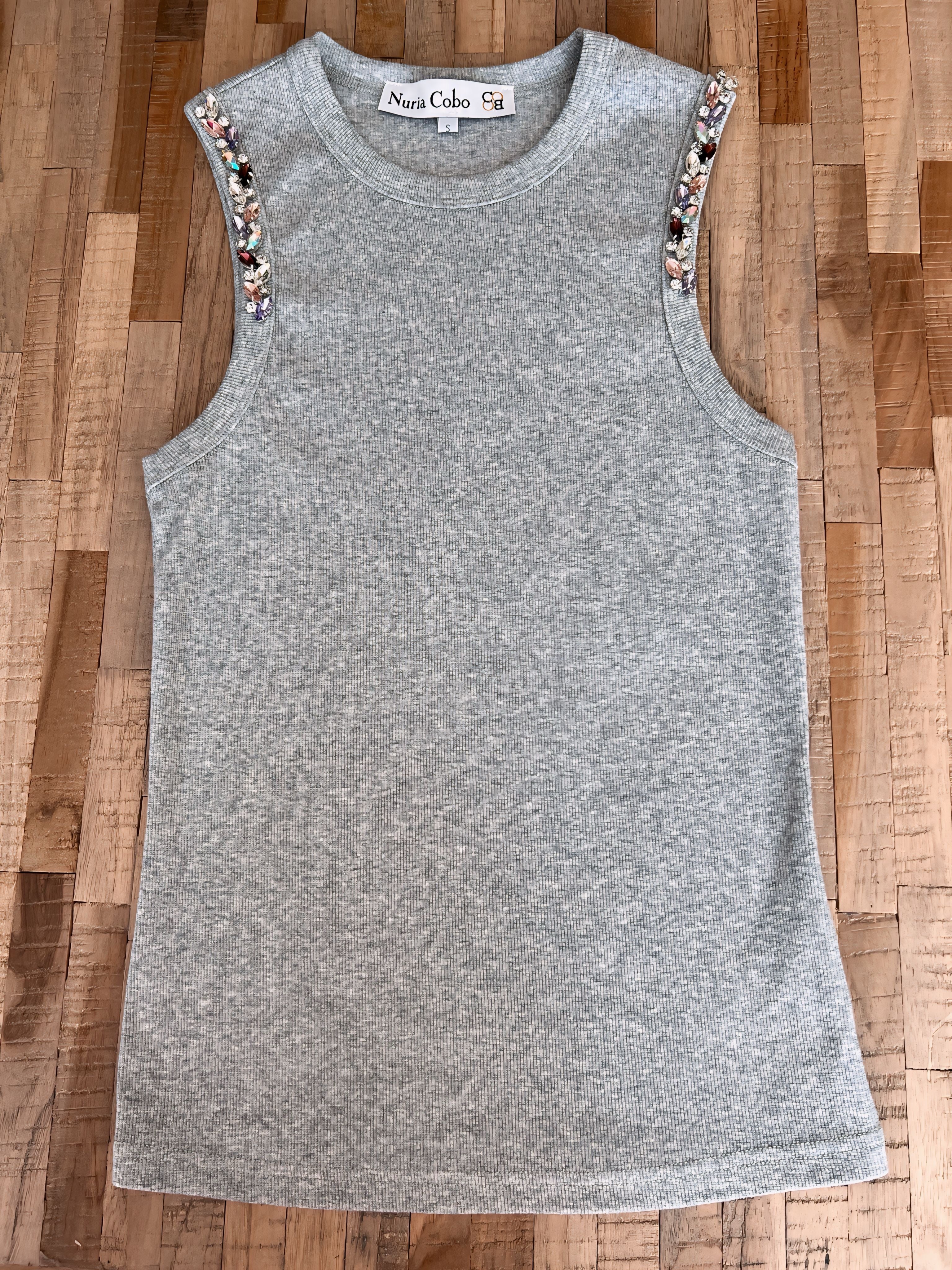 Camiseta Joya Gris