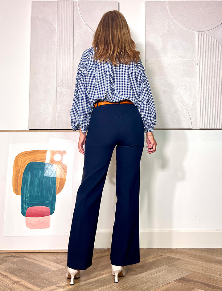 PANTALON IDEAL DE BOLSILLOS MARINO