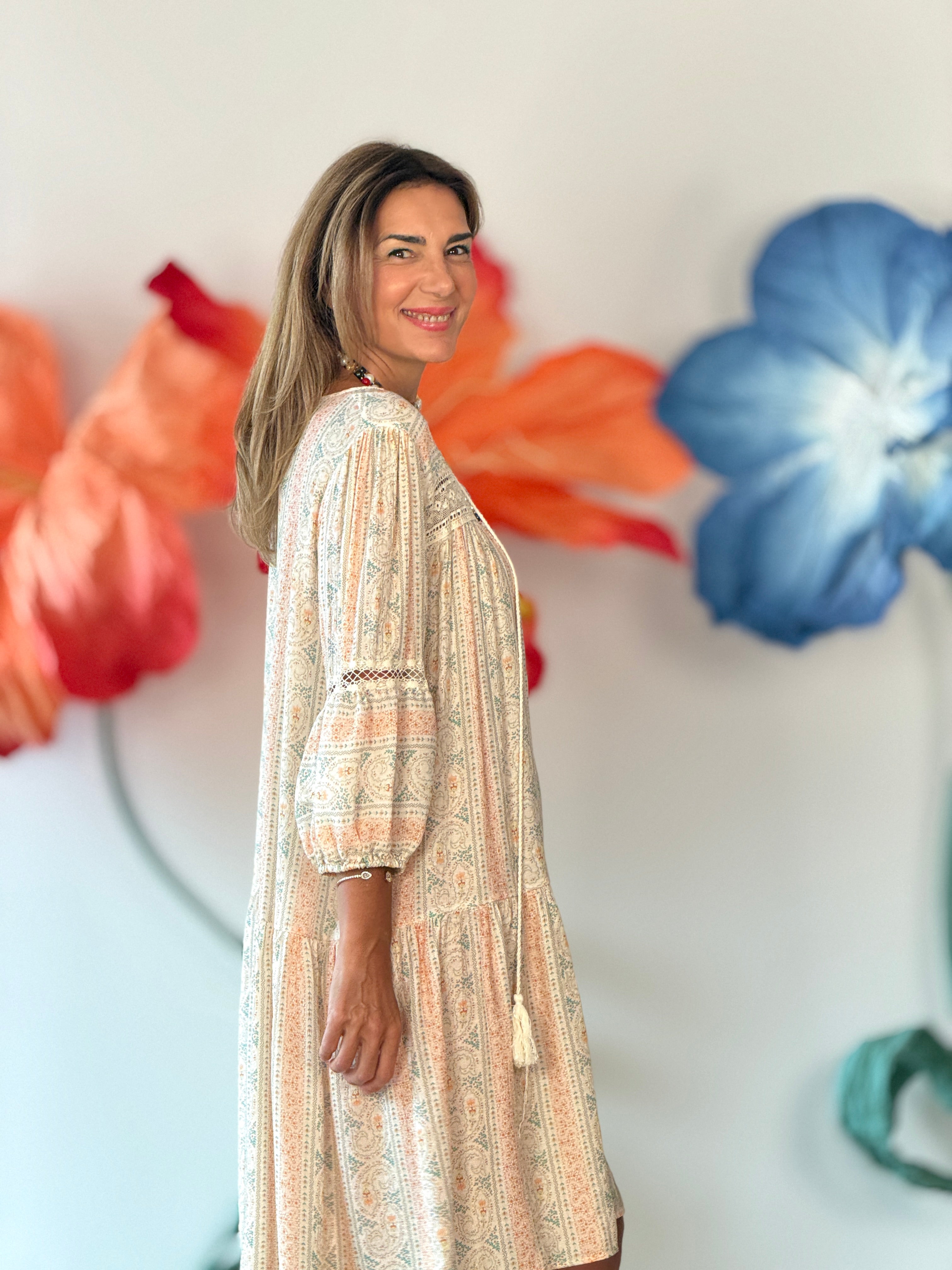 Vestido fluido boho Amelie