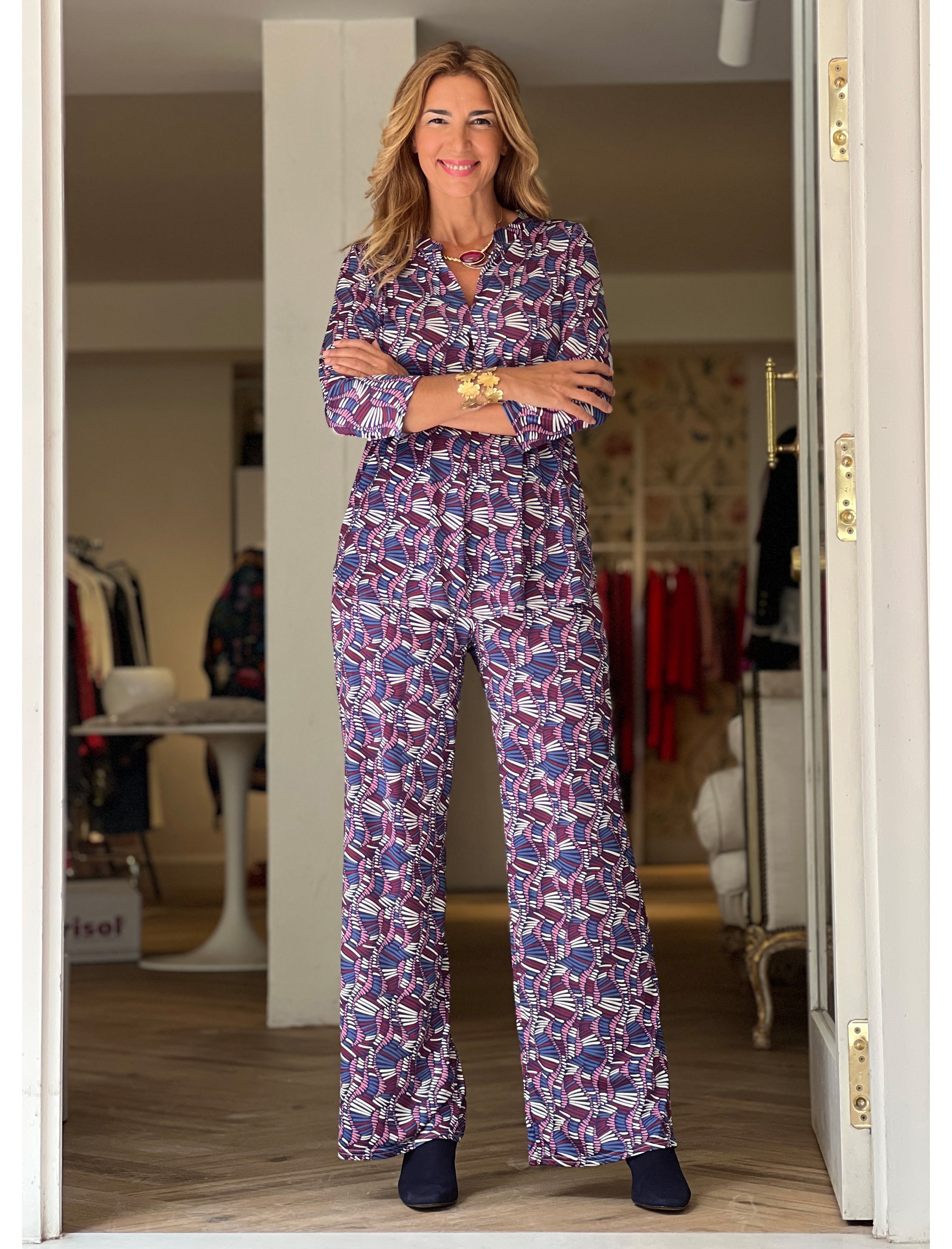 Total Look Camisa y Pantalón Soft Ginebra