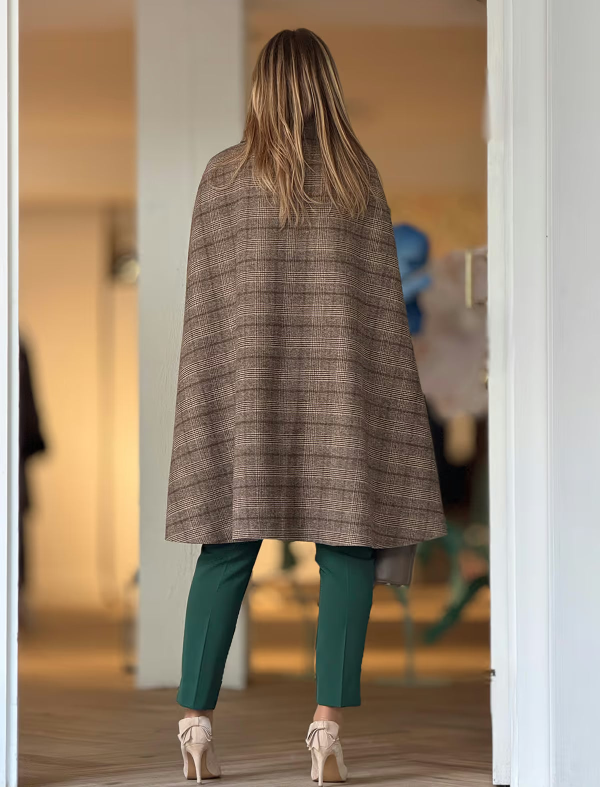 Capa de cuadros Cordelia