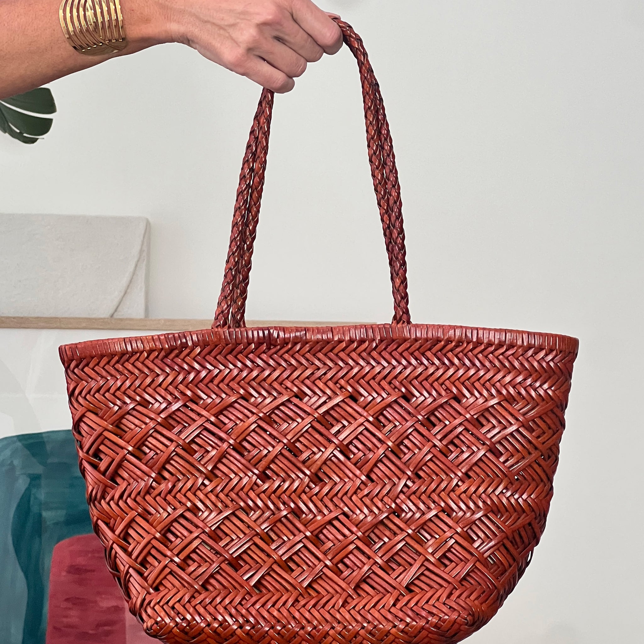 Bolso trenzado artisan