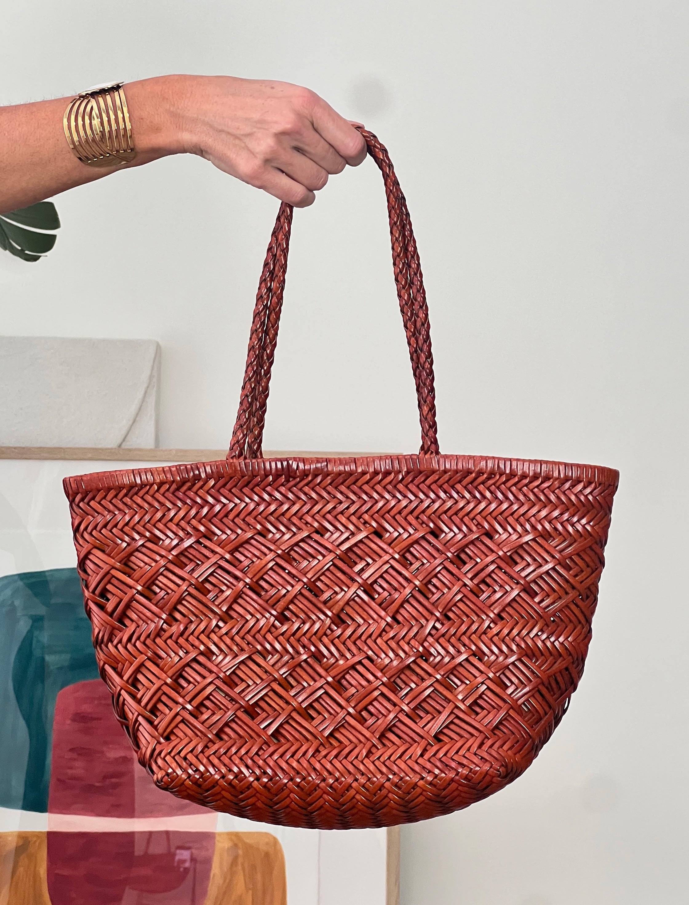 Bolso trenzado artisan