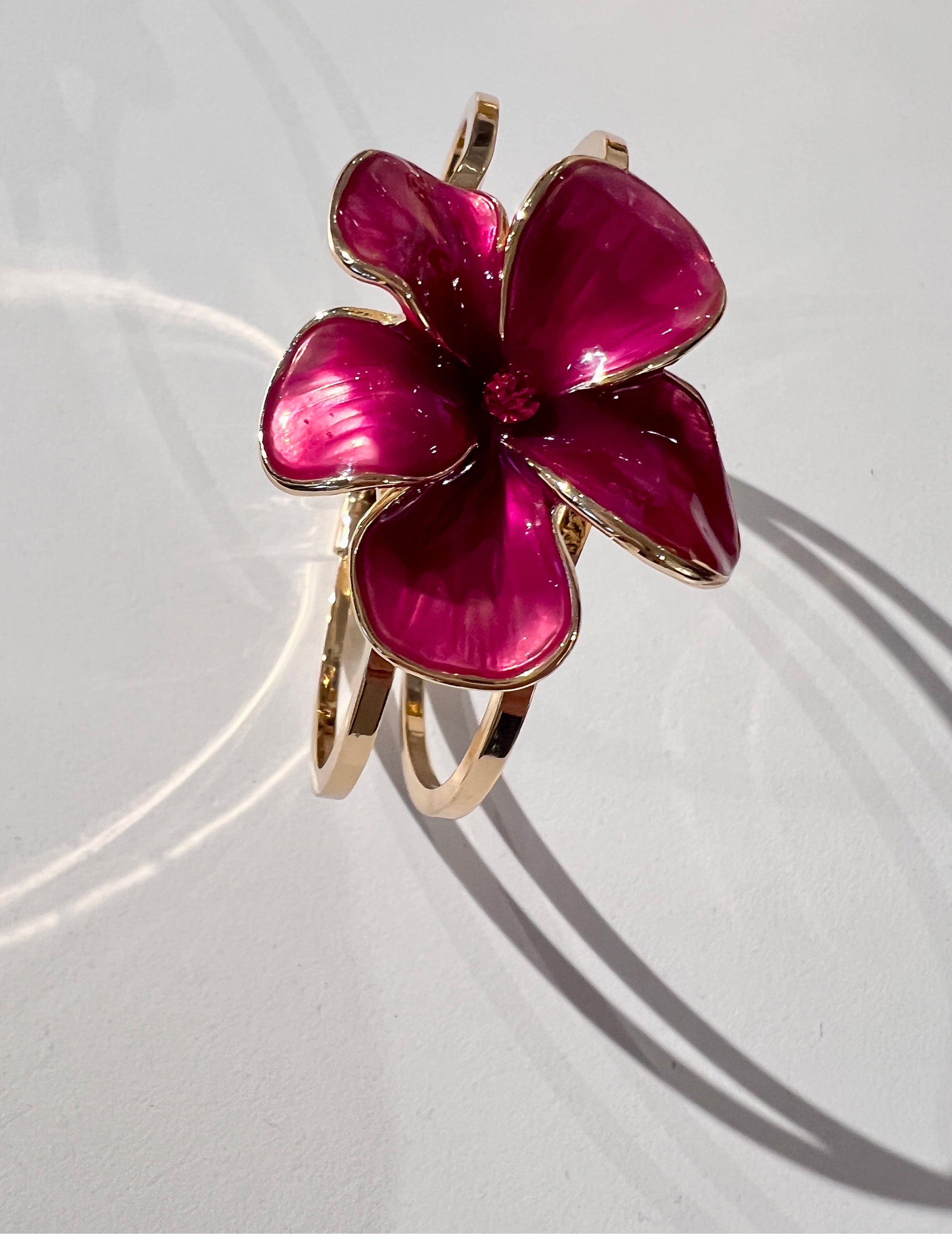 Brazalete Flor Fresa