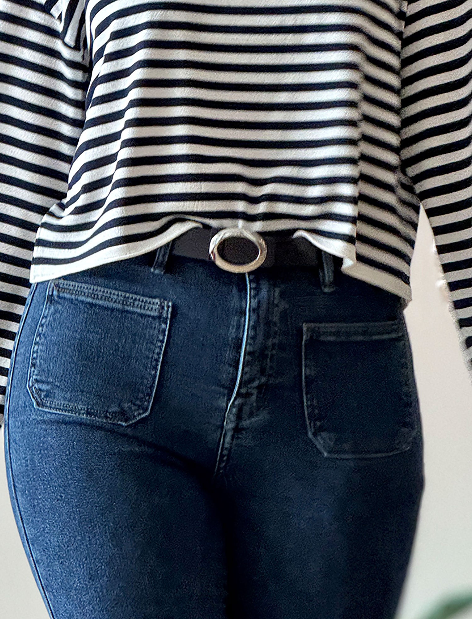 Cinturon Cecilie marino