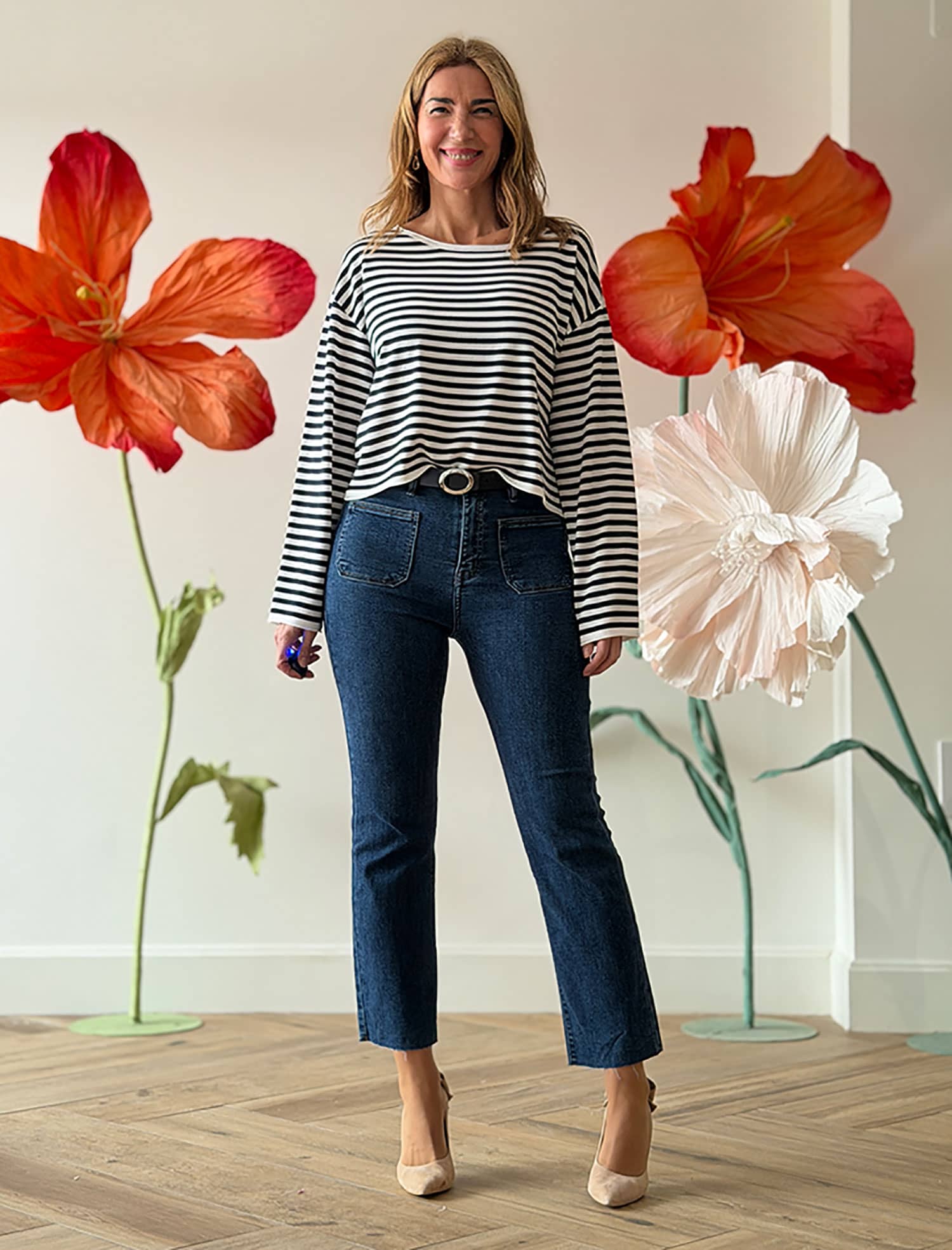 Jersey rayas marineras punto de verano