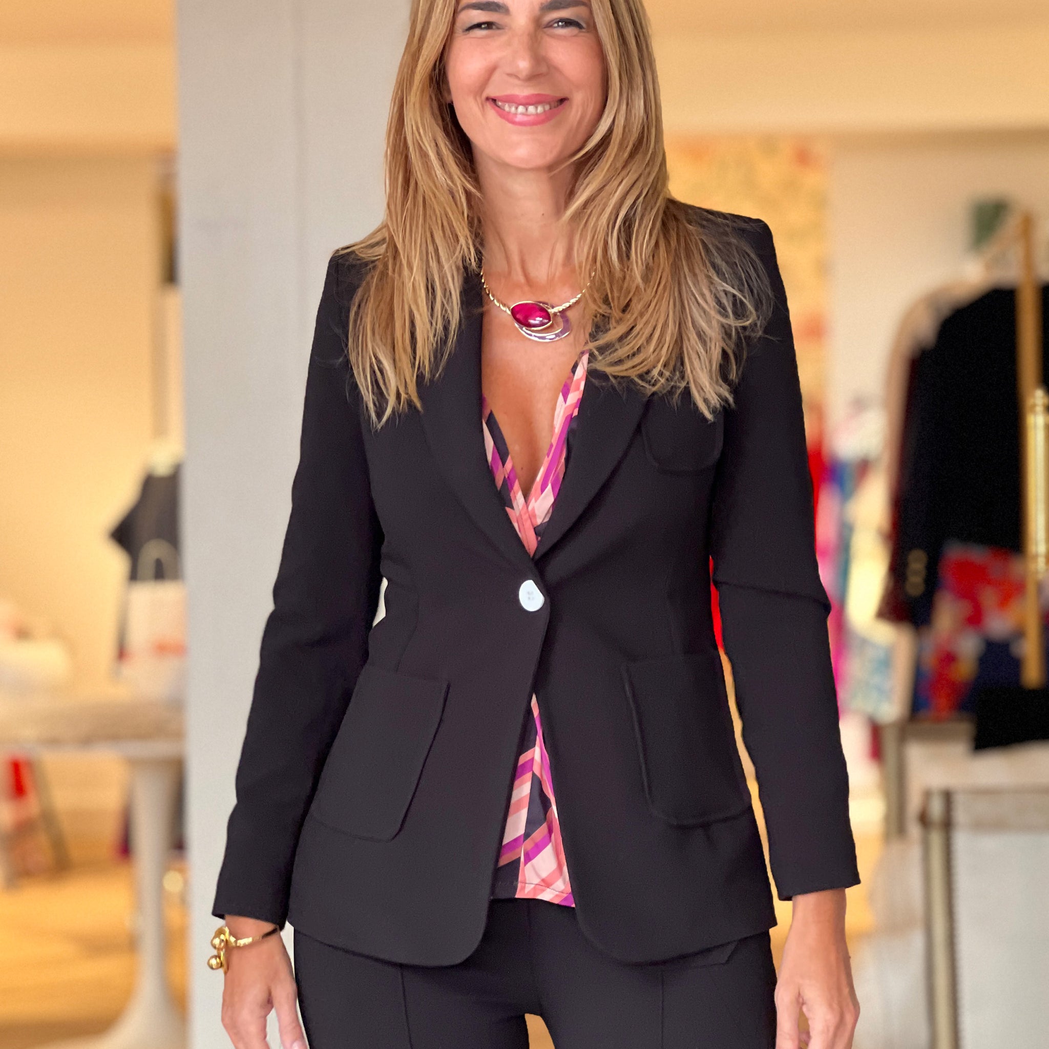 Chaqueta Ideal entallada chic
