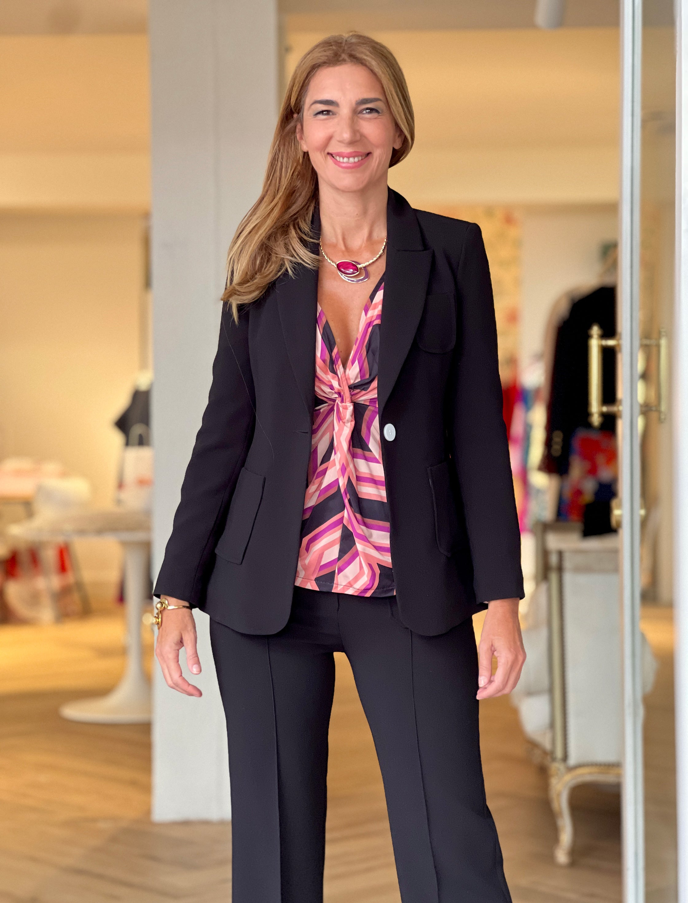 Chaqueta Ideal entallada chic