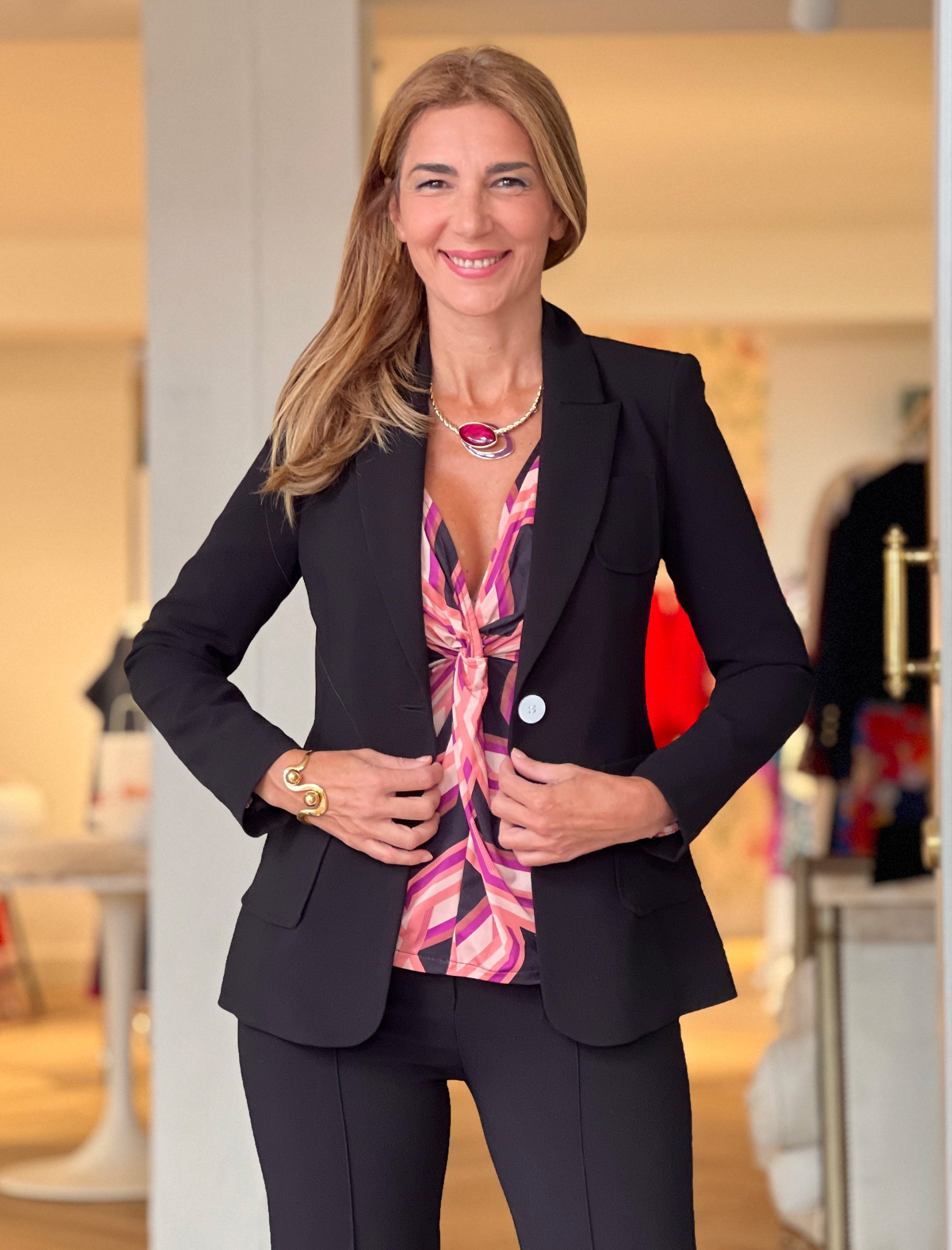 Chaqueta Ideal entallada chic