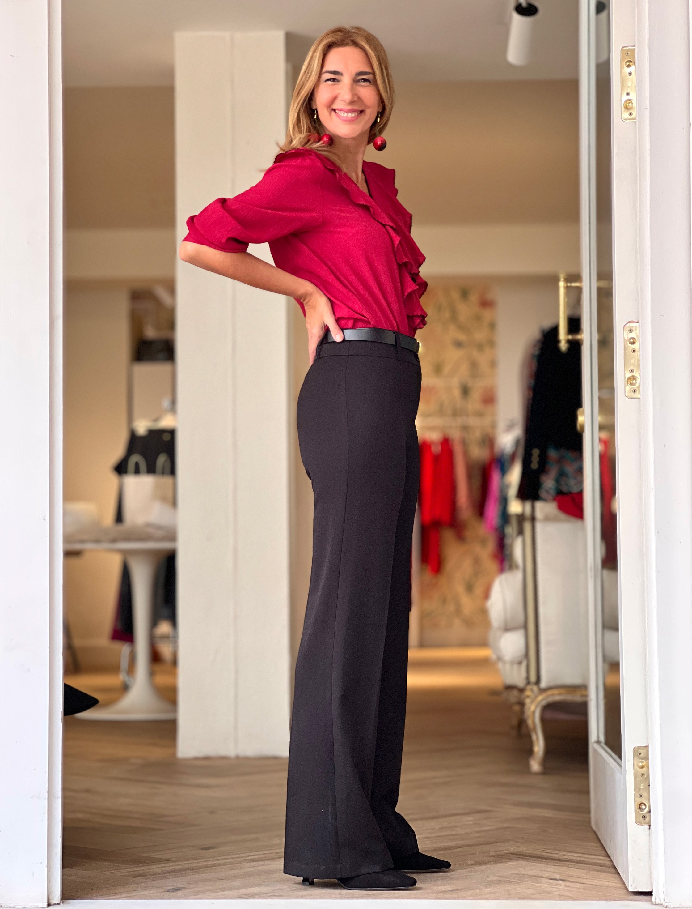 Pantalón lady negro