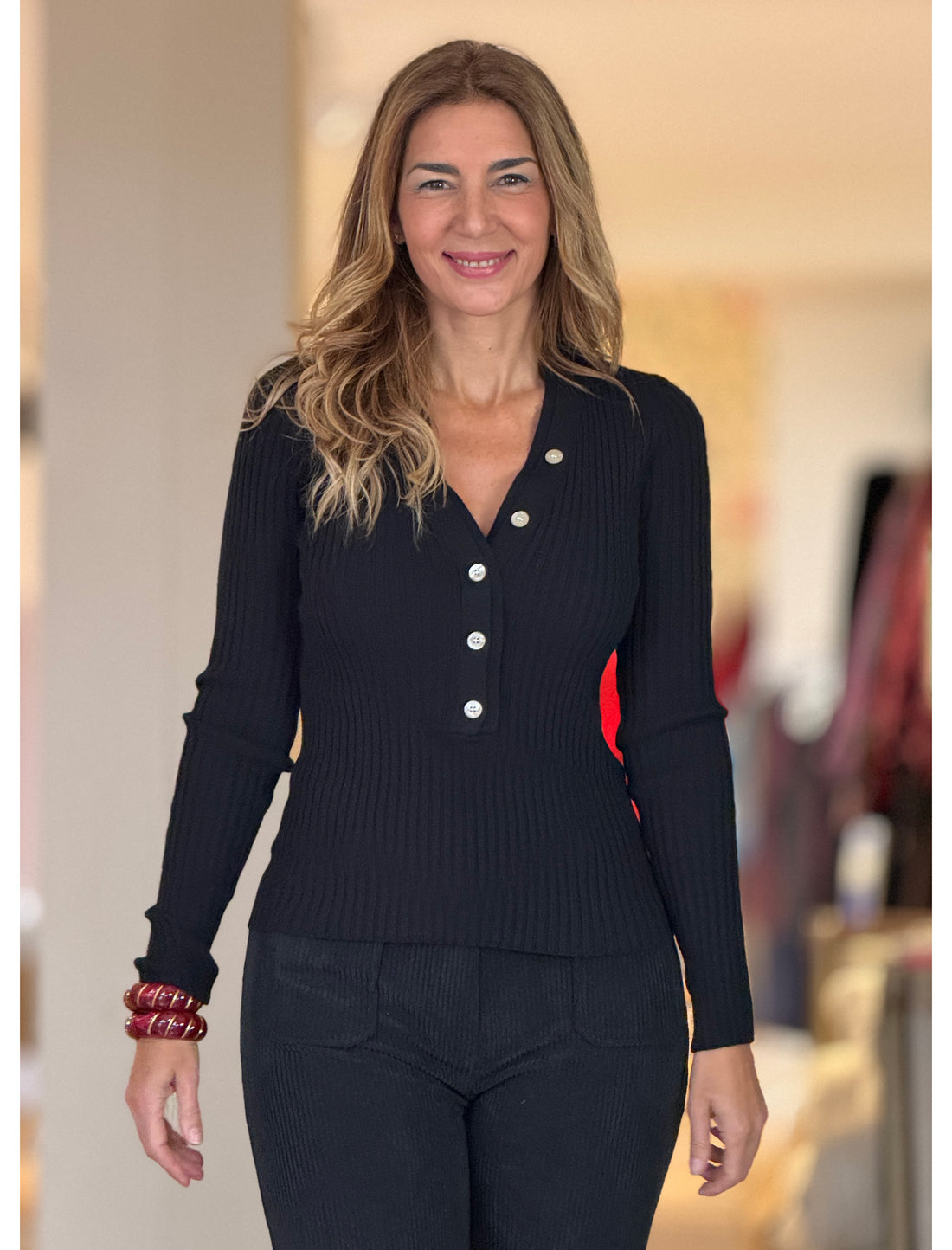 Jersey escote en pico ideal