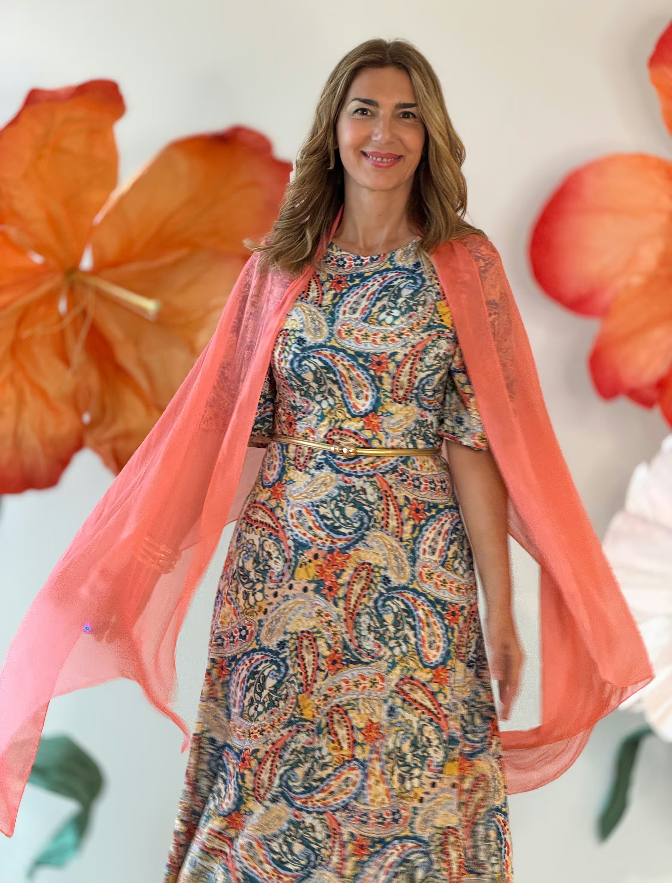 Bougainvillea Divine Scarf