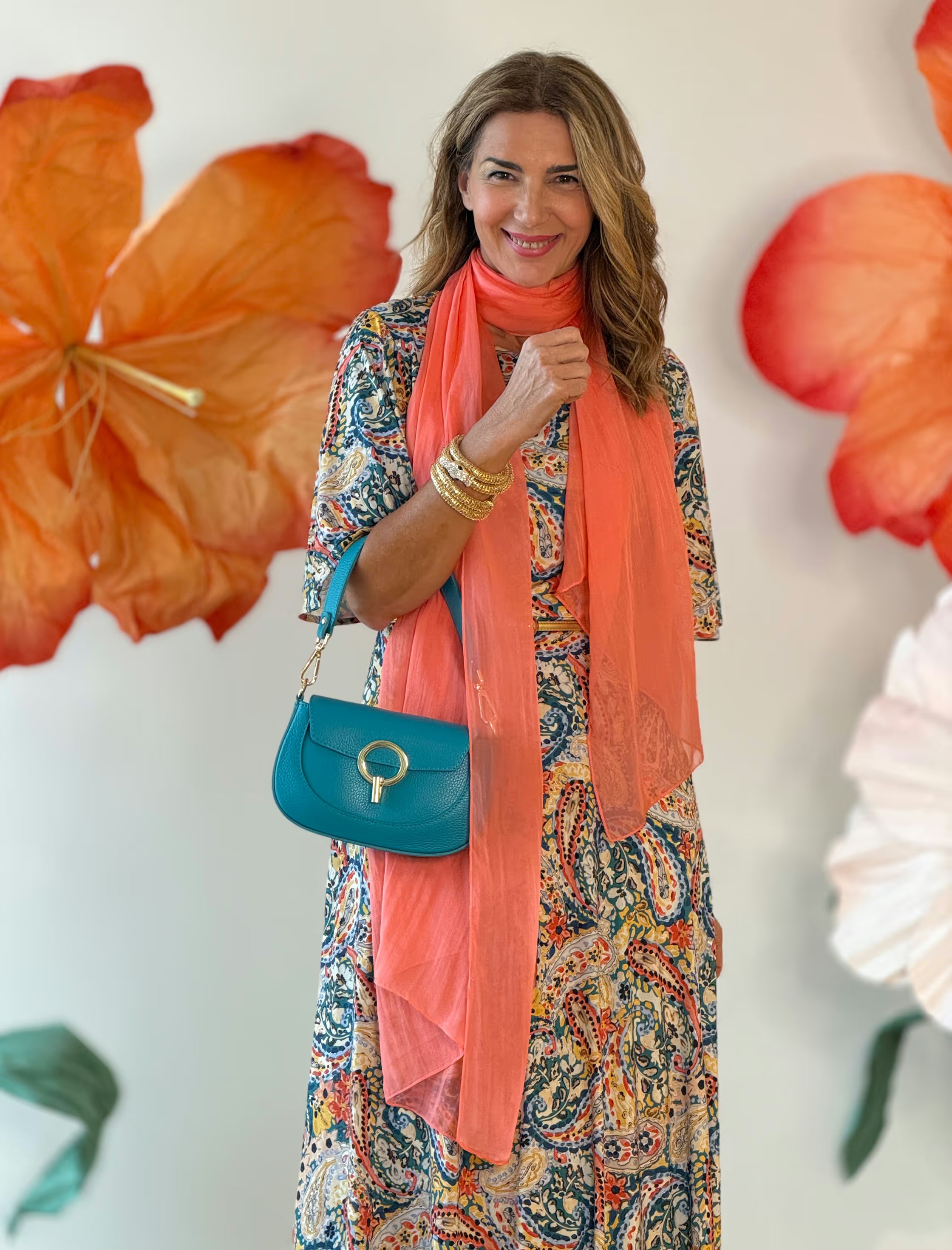 Bolso Turquesa Alessandra