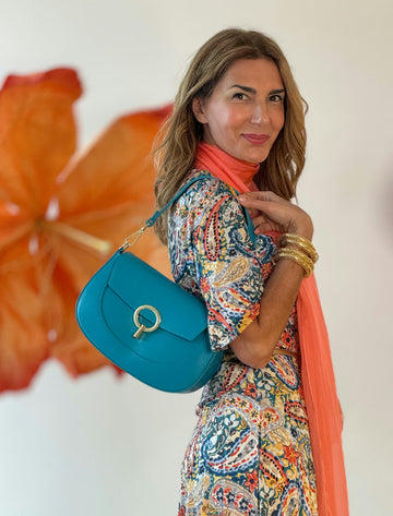 Bolso Turquesa Nuria Carolina