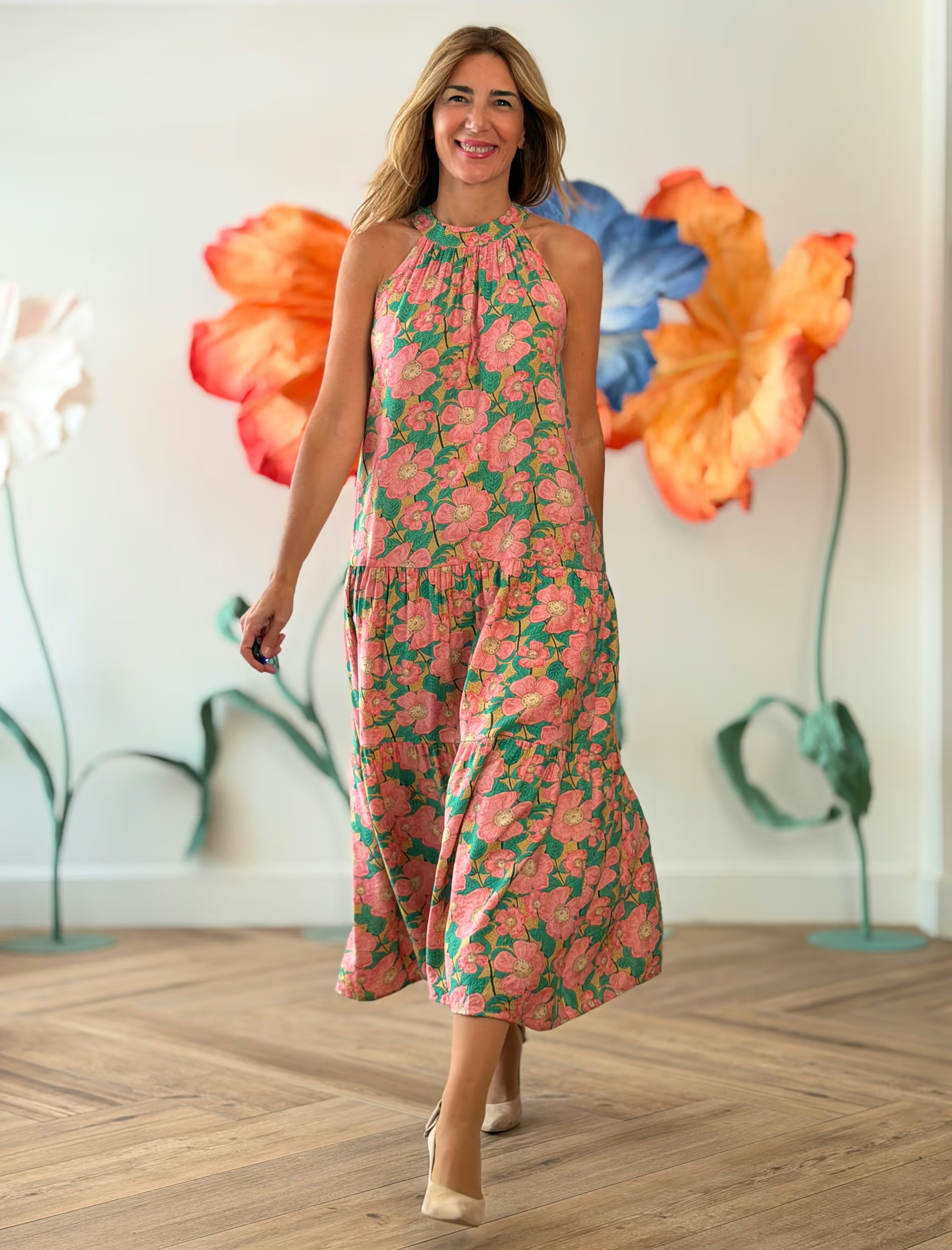 Vestido floral ideal
