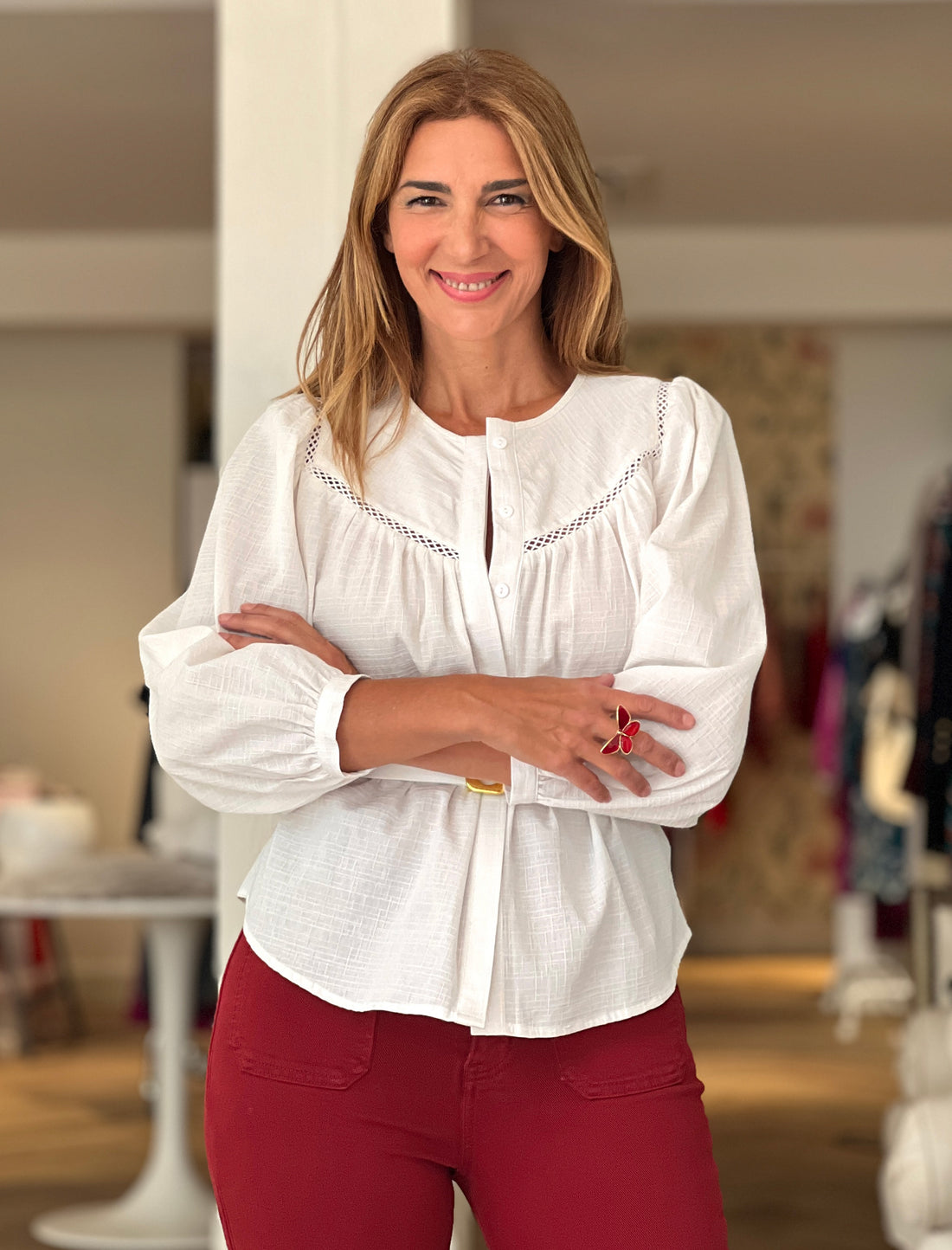 Camisa ideal Vainica